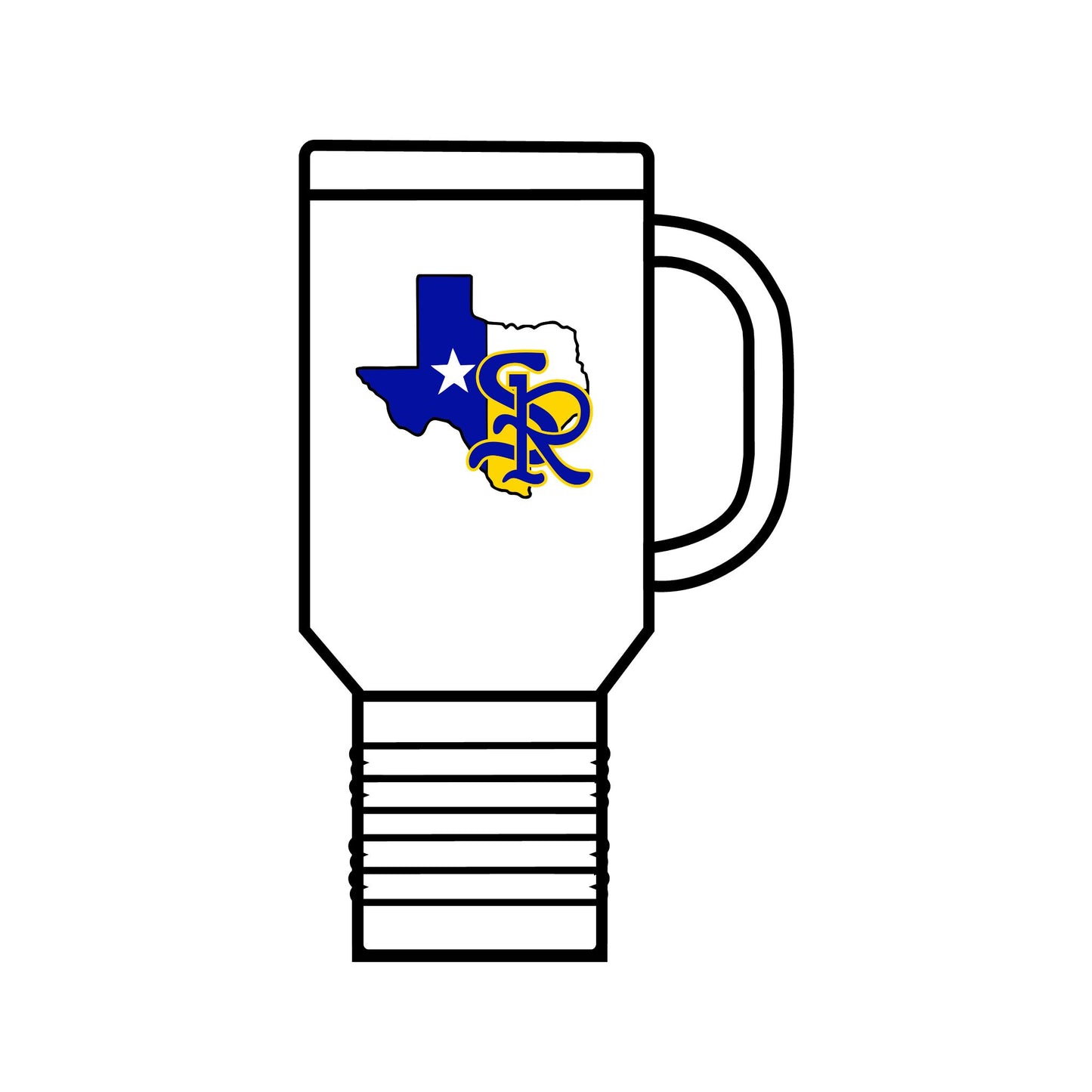 Texas SR Insulated Travel Mug, 40oz