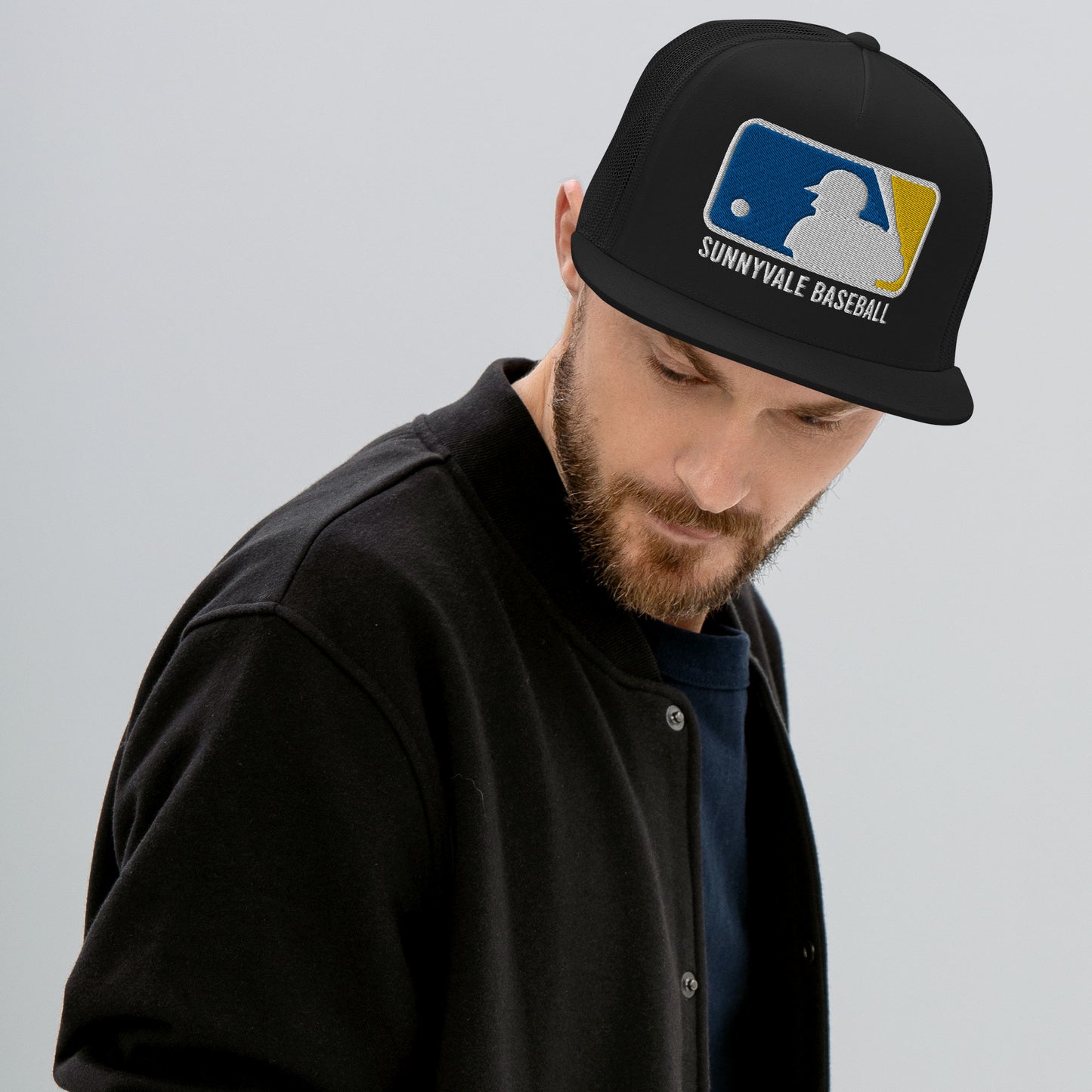 Sunnyvale Baseball big logoTrucker Cap