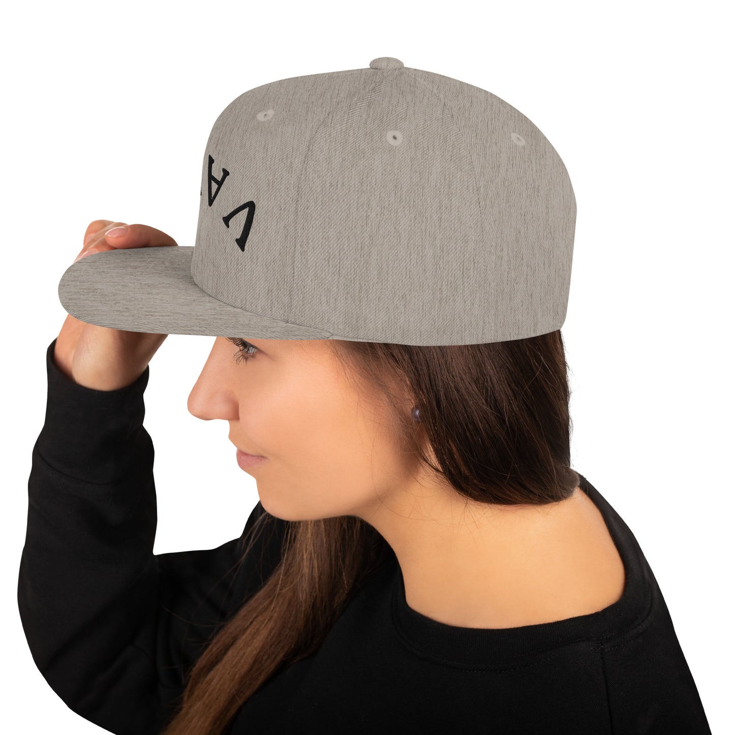 Upside down Vale Snapback Hat