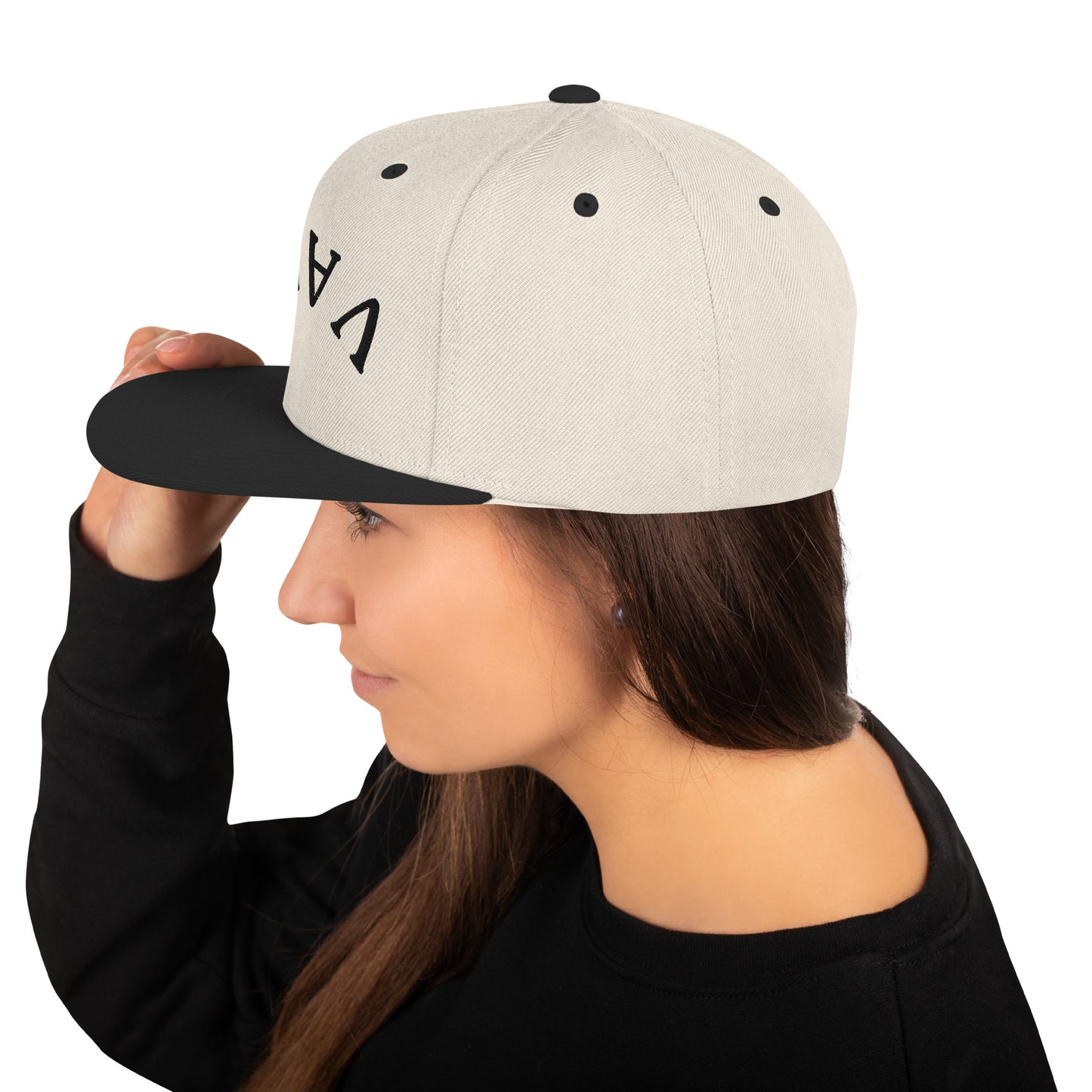 Upside down Vale Snapback Hat