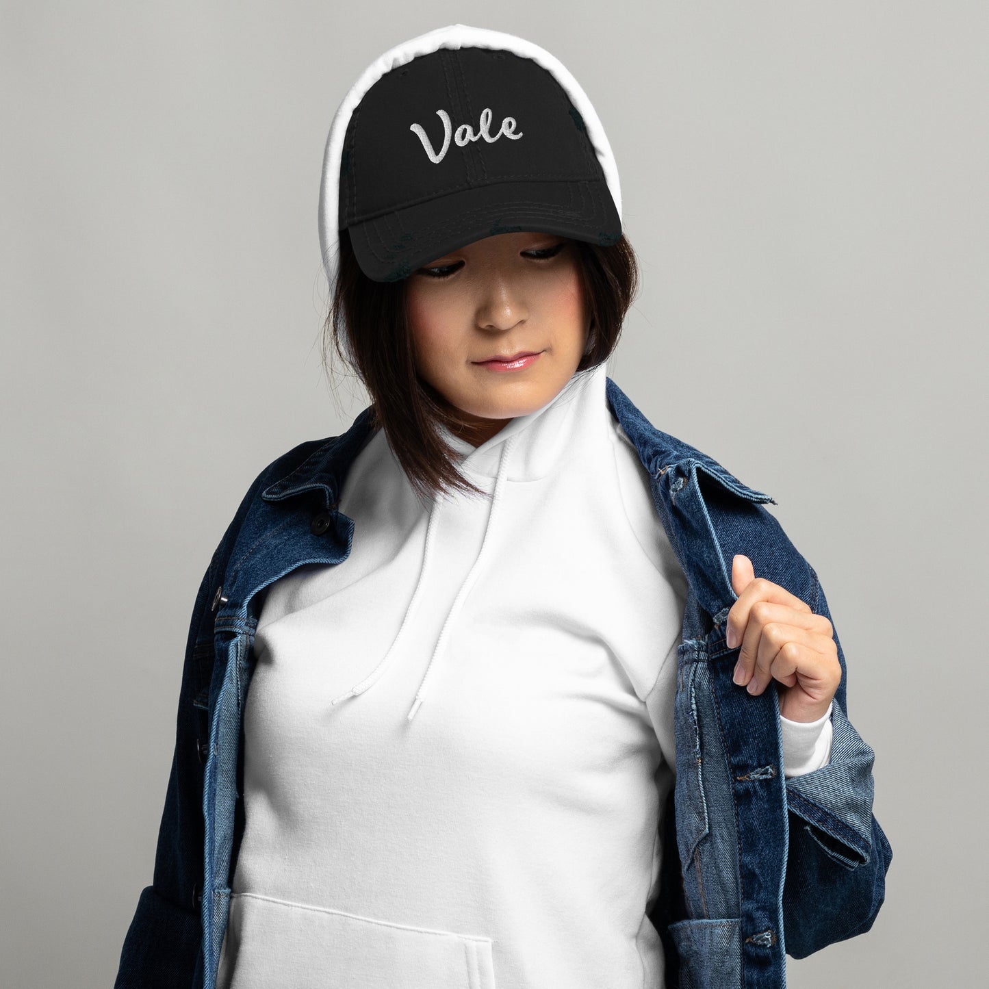 Vale Distressed Dad Hat