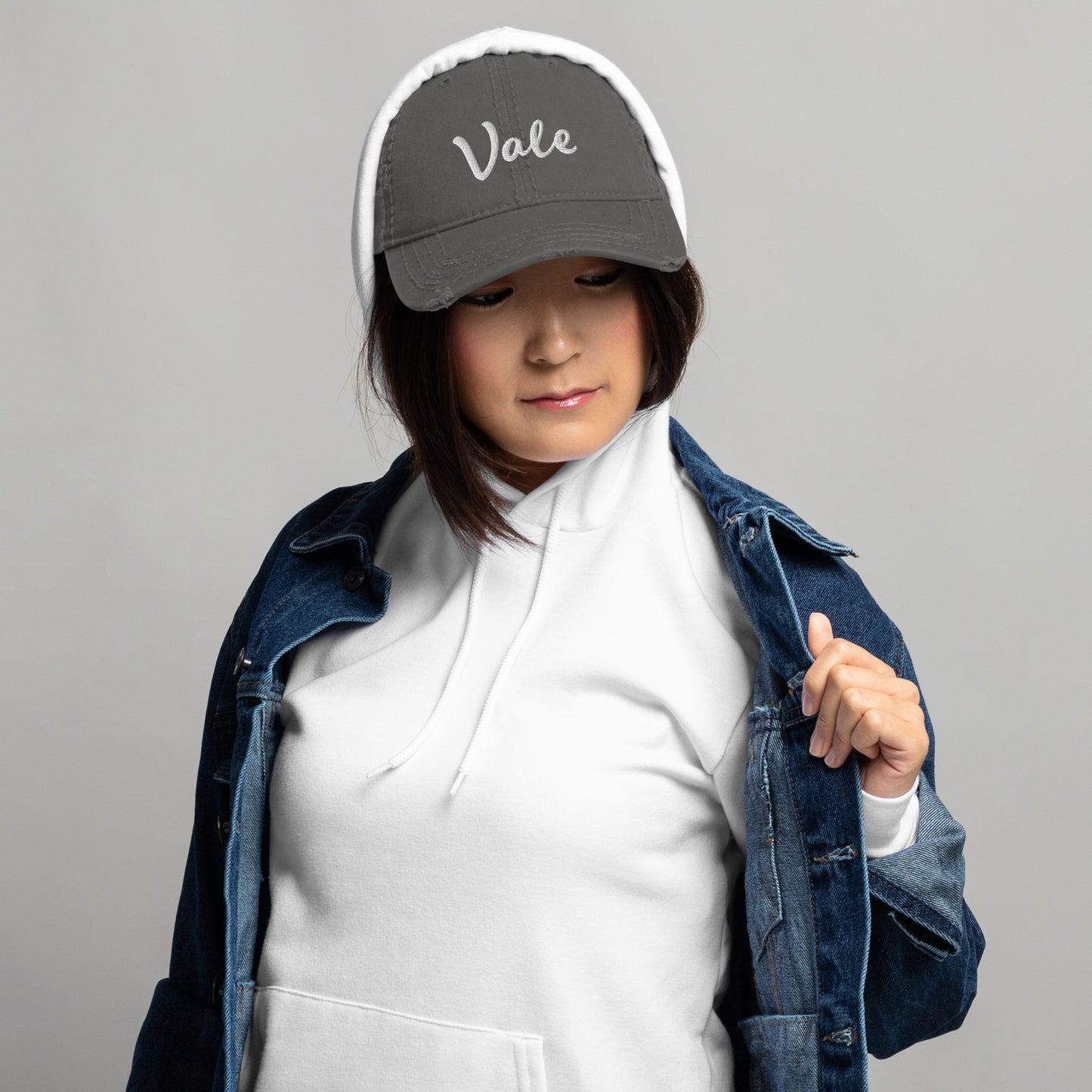 Vale Distressed Dad Hat