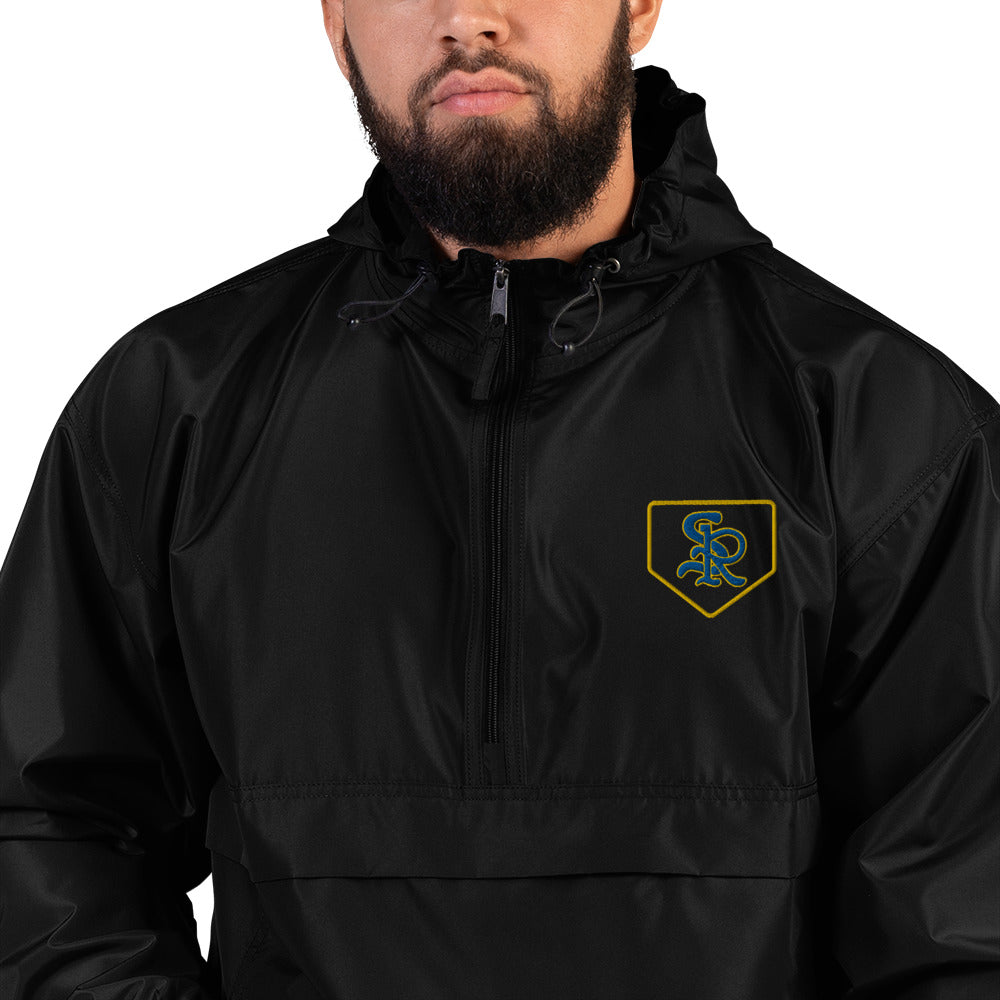 SR Logo Embroidered Champion Packable Jacket
