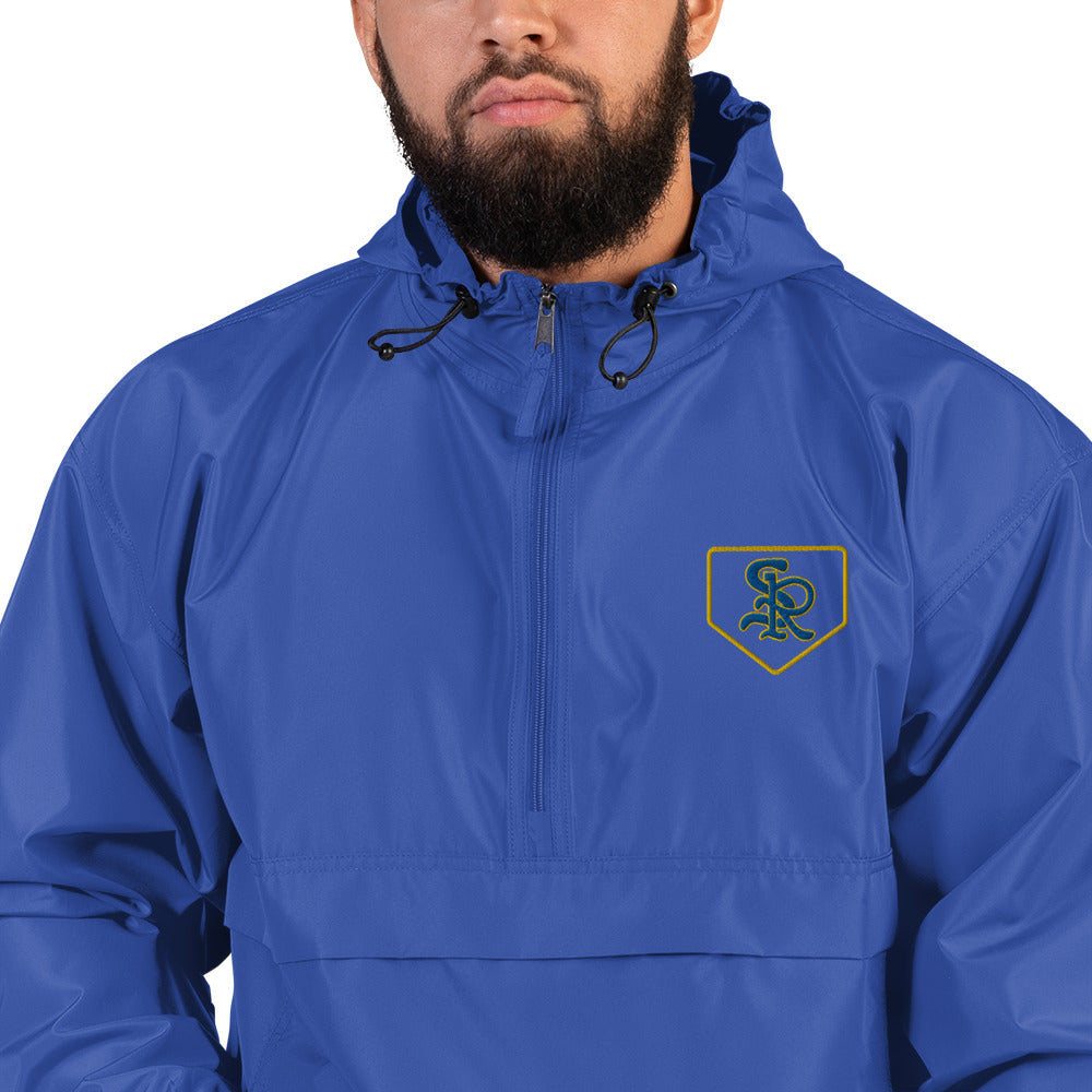 SR Logo Embroidered Champion Packable Jacket