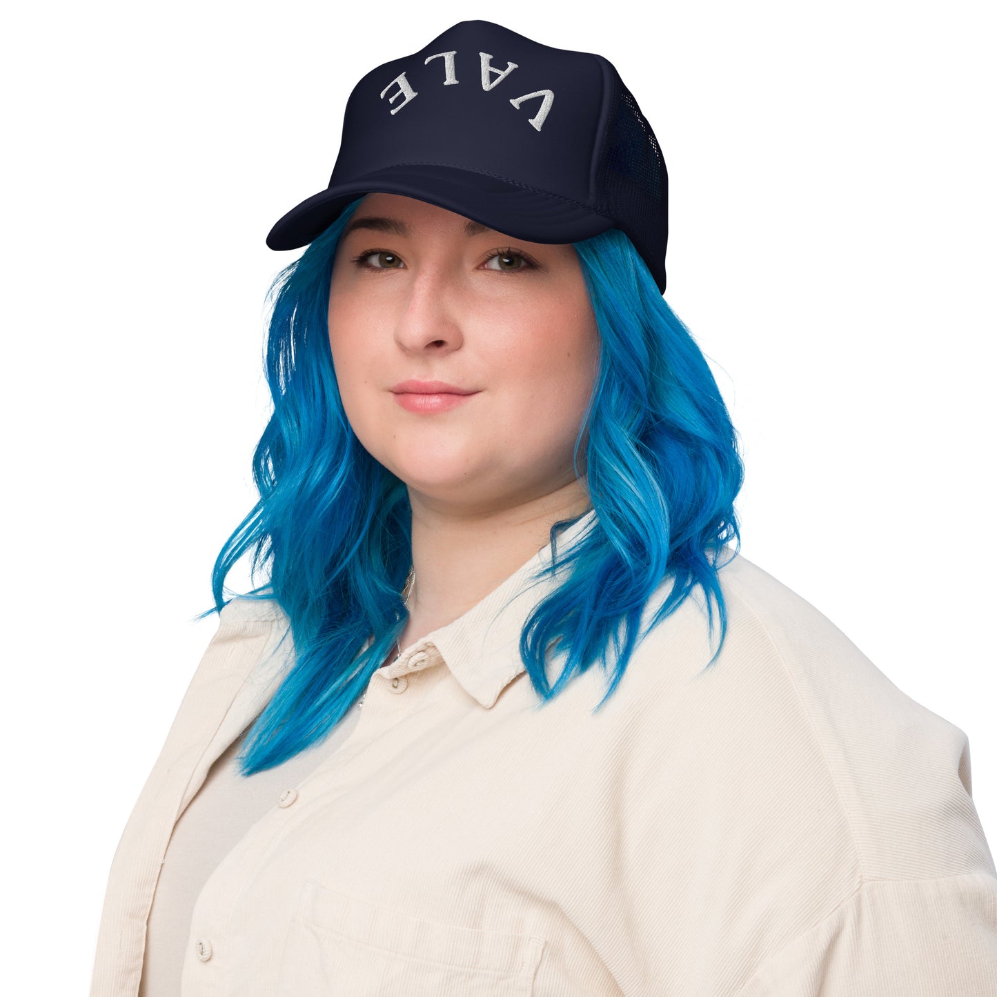 Upside Down Vale Foam trucker hat