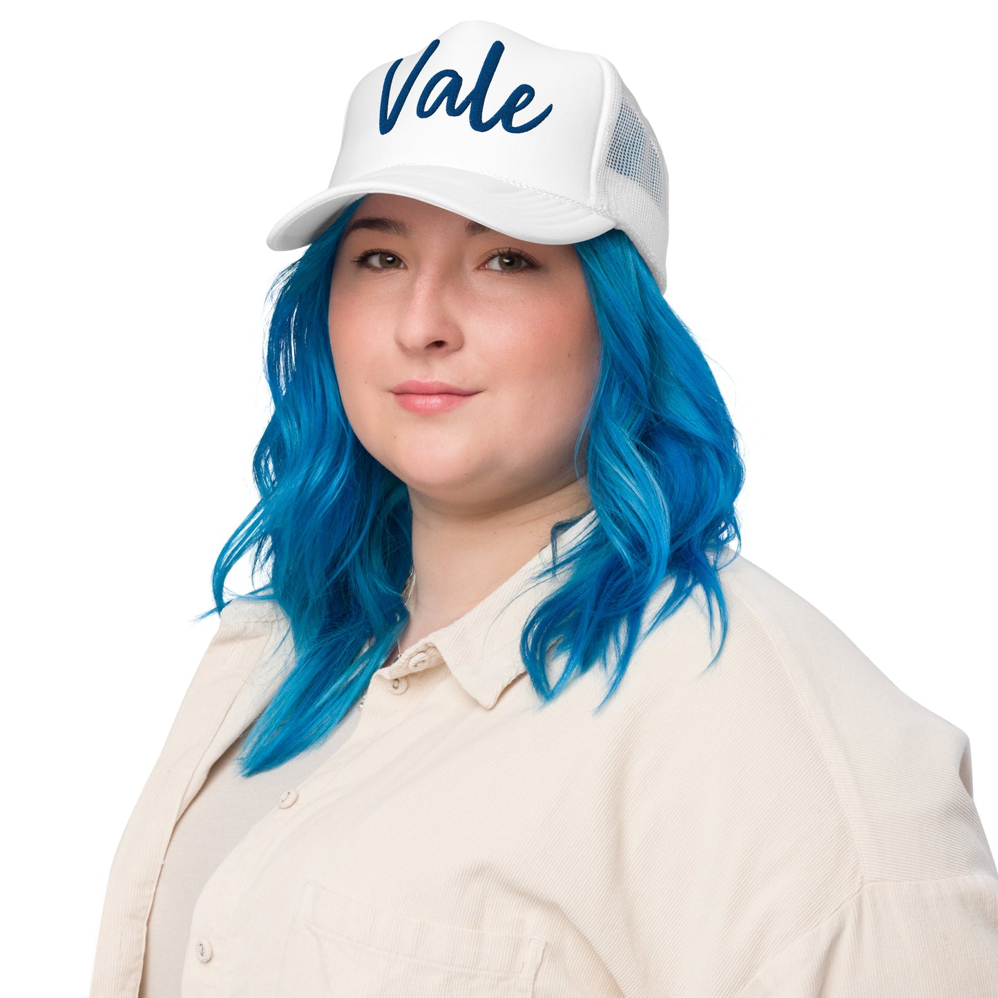 Vale Big Logo Foam trucker hat