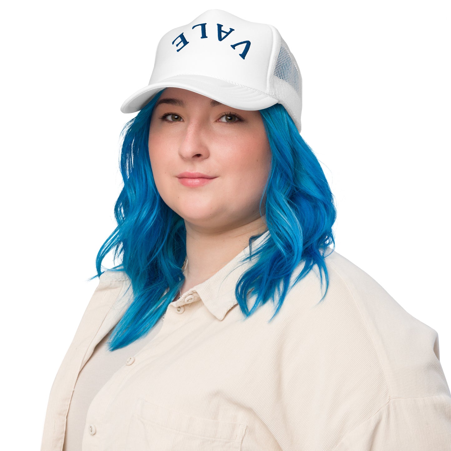 Upside Down Vale Foam trucker hat