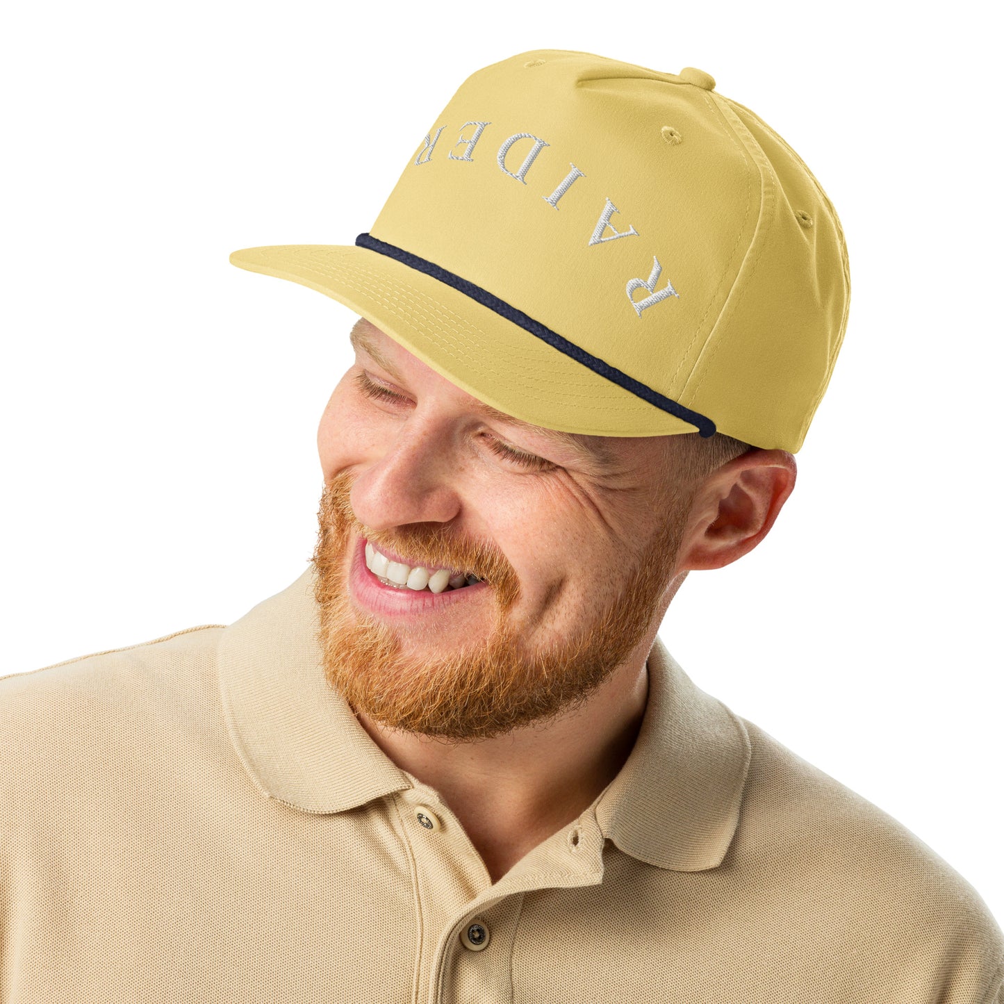 Upside down Raiders Golf rope cap