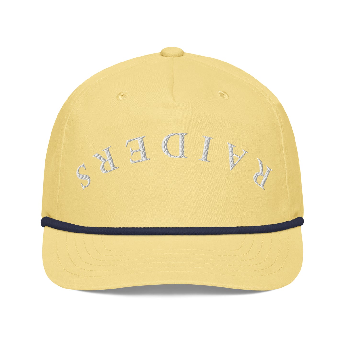 Upside down Raiders Golf rope cap