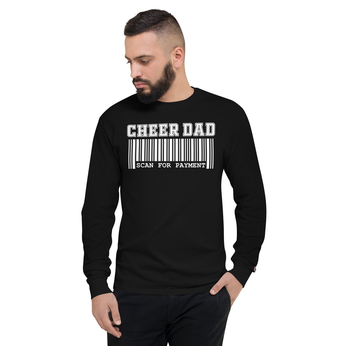Cheer Dad Men's Champion Long Sleeve Shirt
