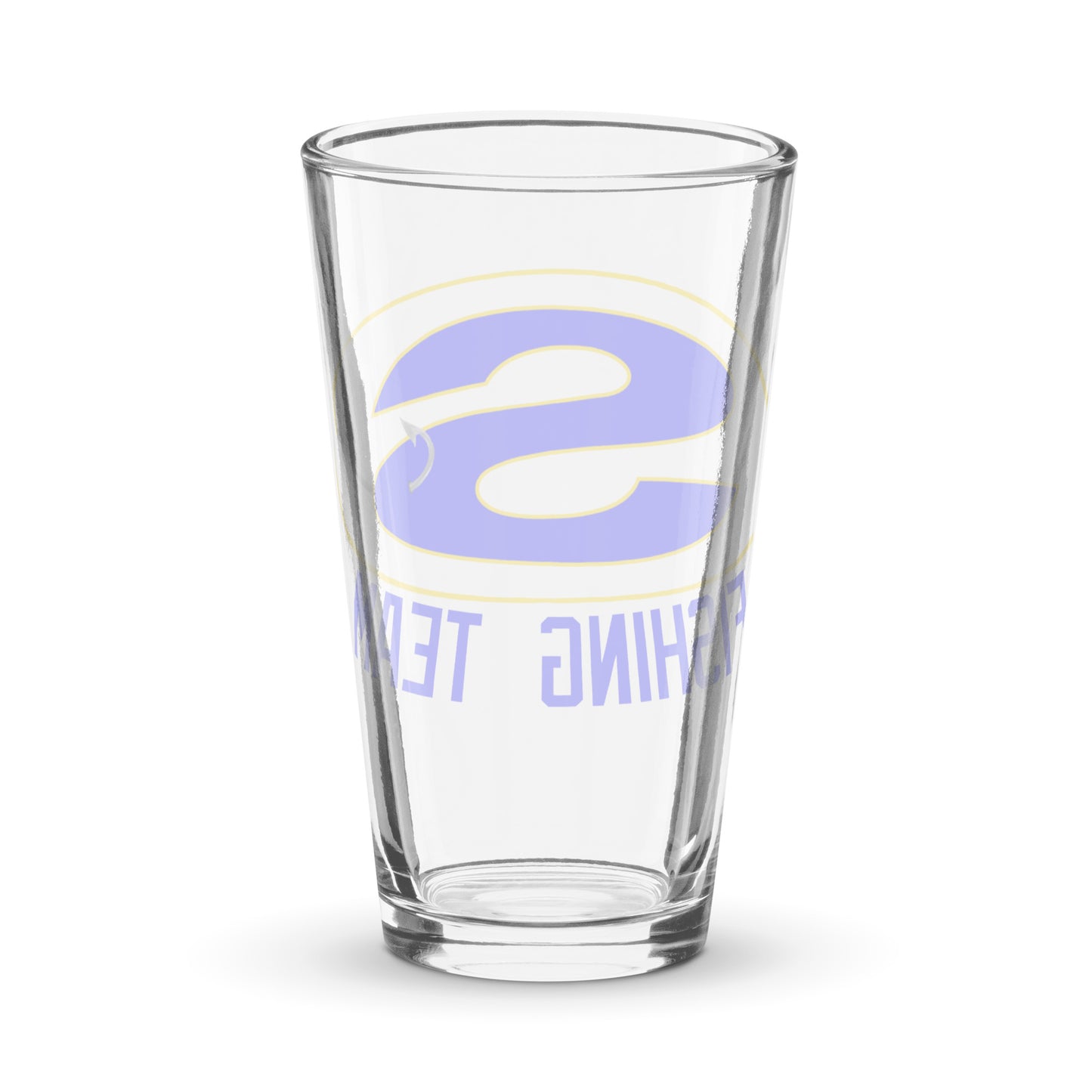 Sunnyvale Fishing Team Shaker pint glass