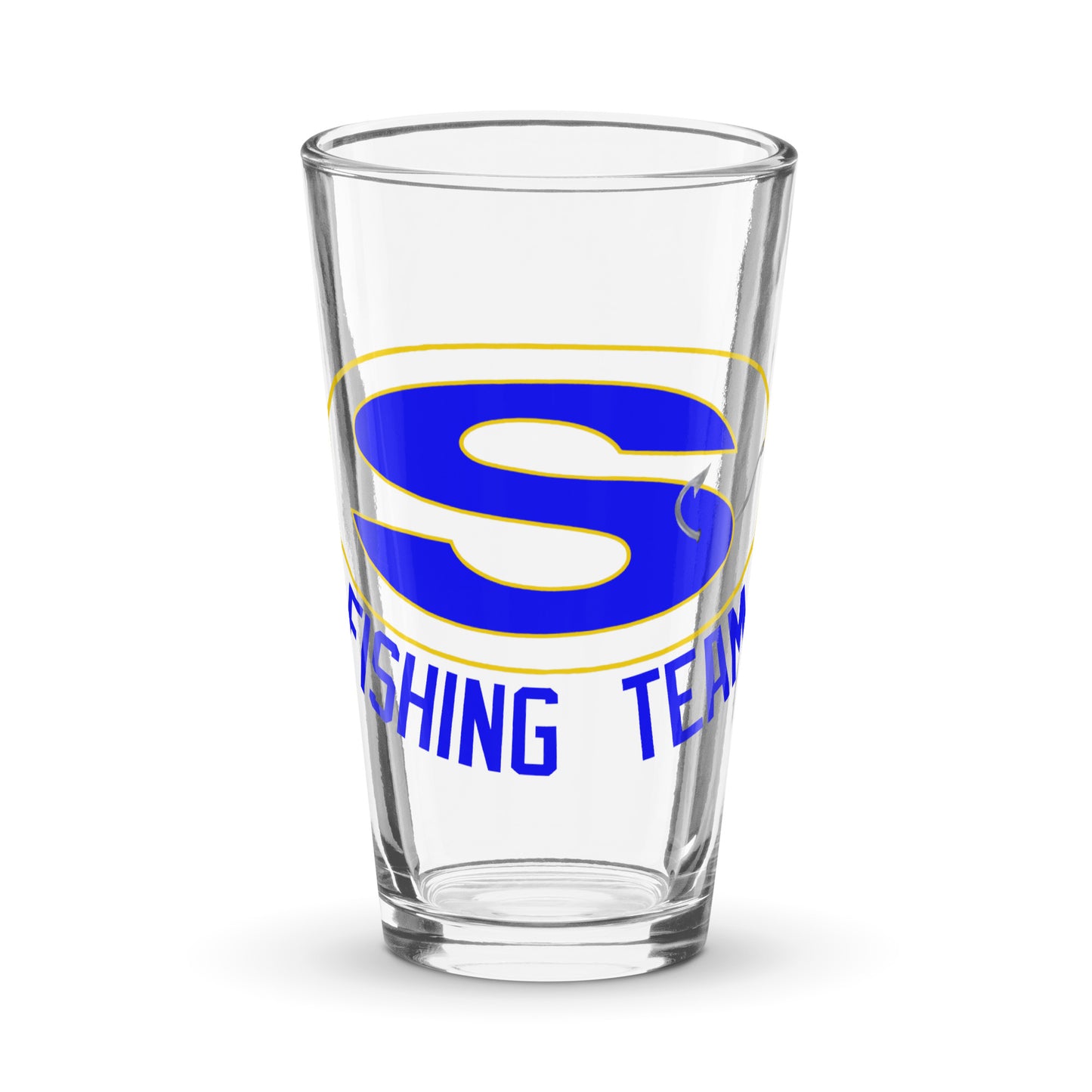 Sunnyvale Fishing Team Shaker pint glass