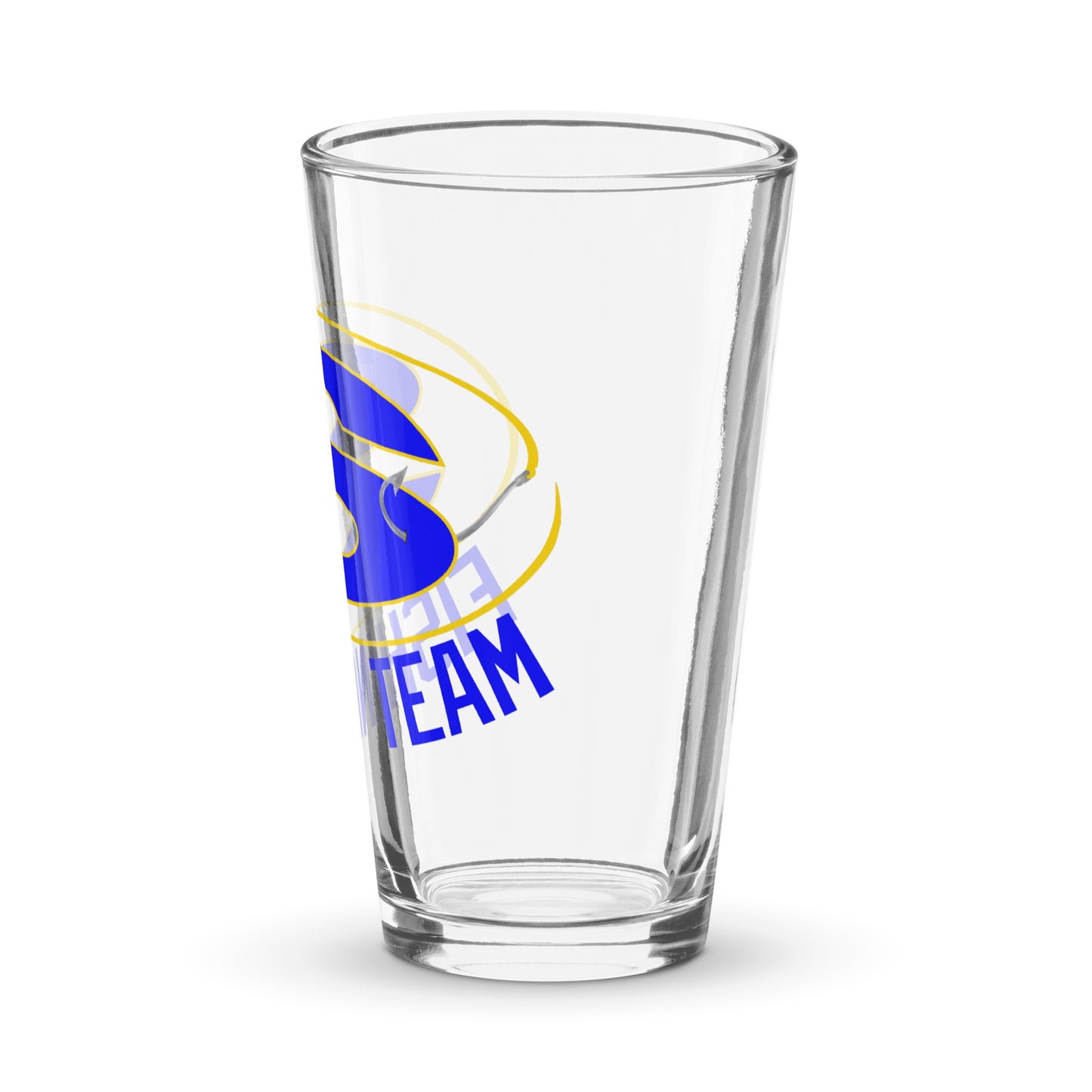 Sunnyvale Fishing Team Shaker pint glass