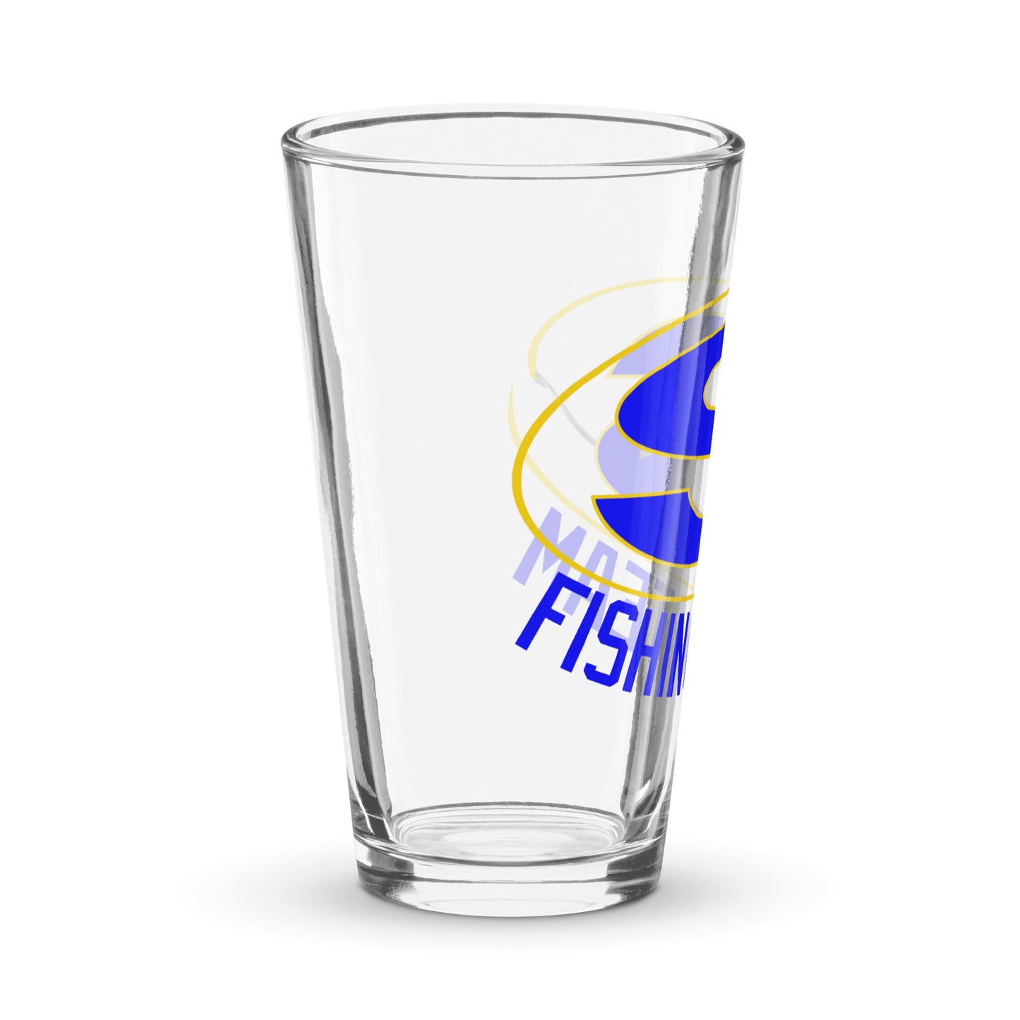 Sunnyvale Fishing Team Shaker pint glass