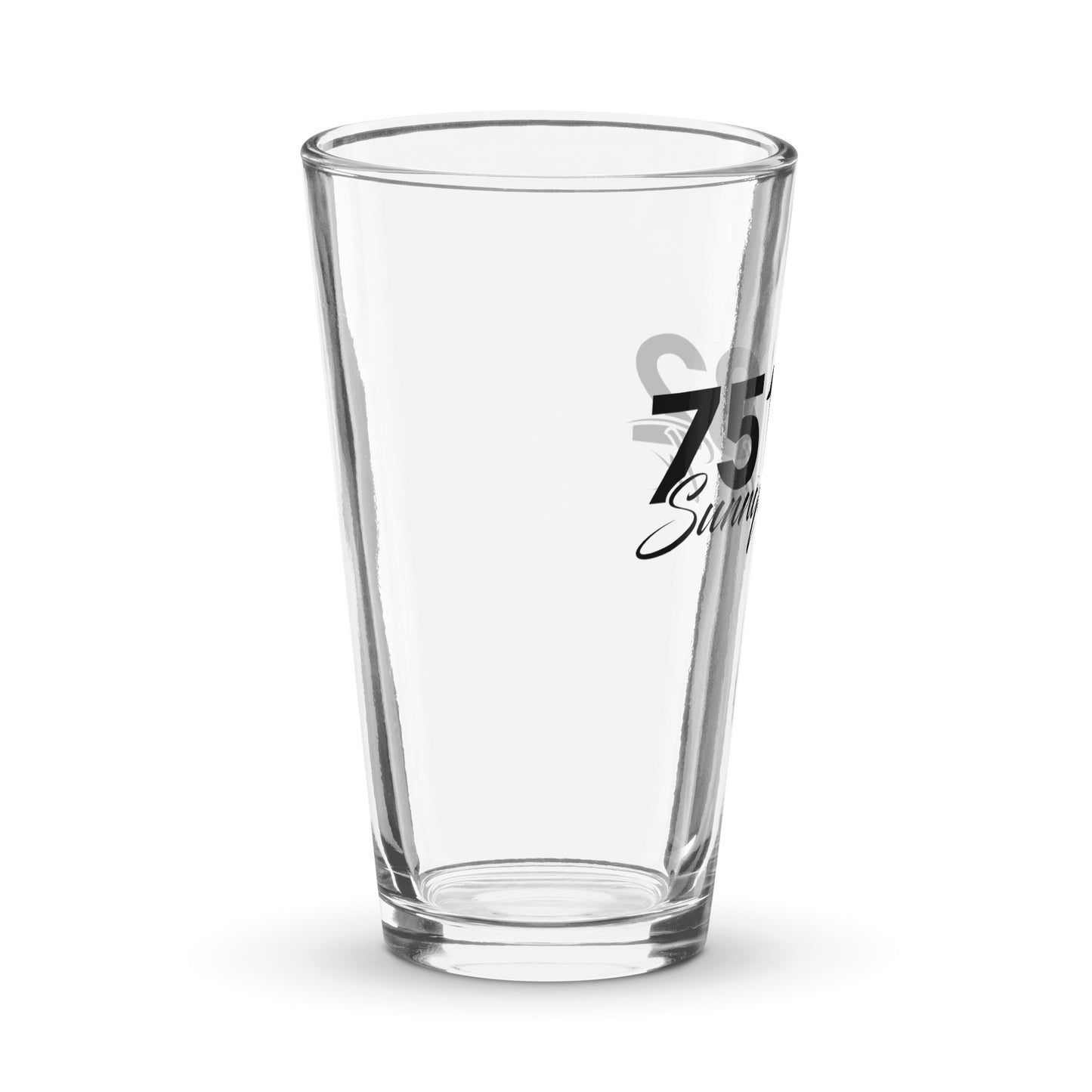 Shaker pint glass