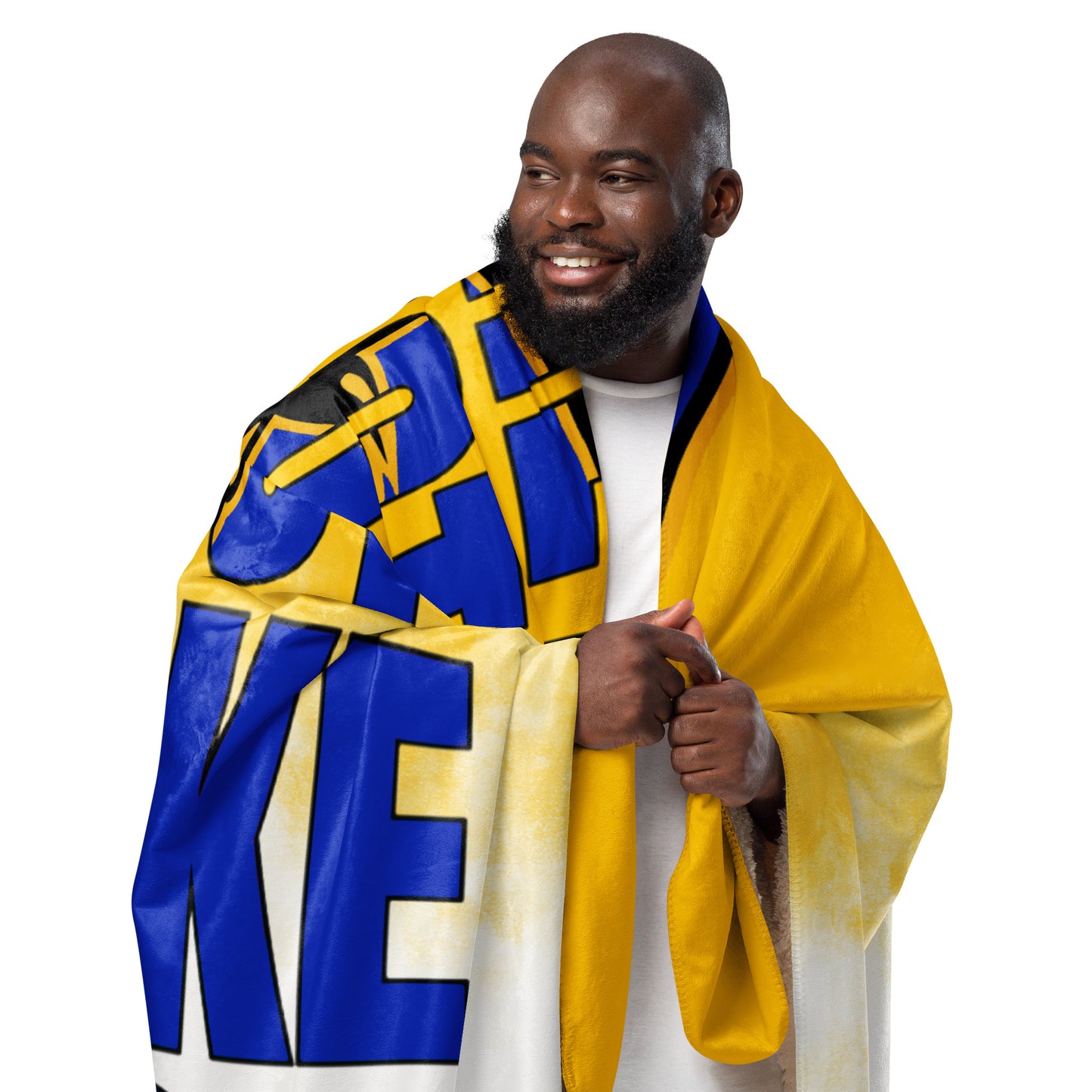 They not like us Sherpa blanket