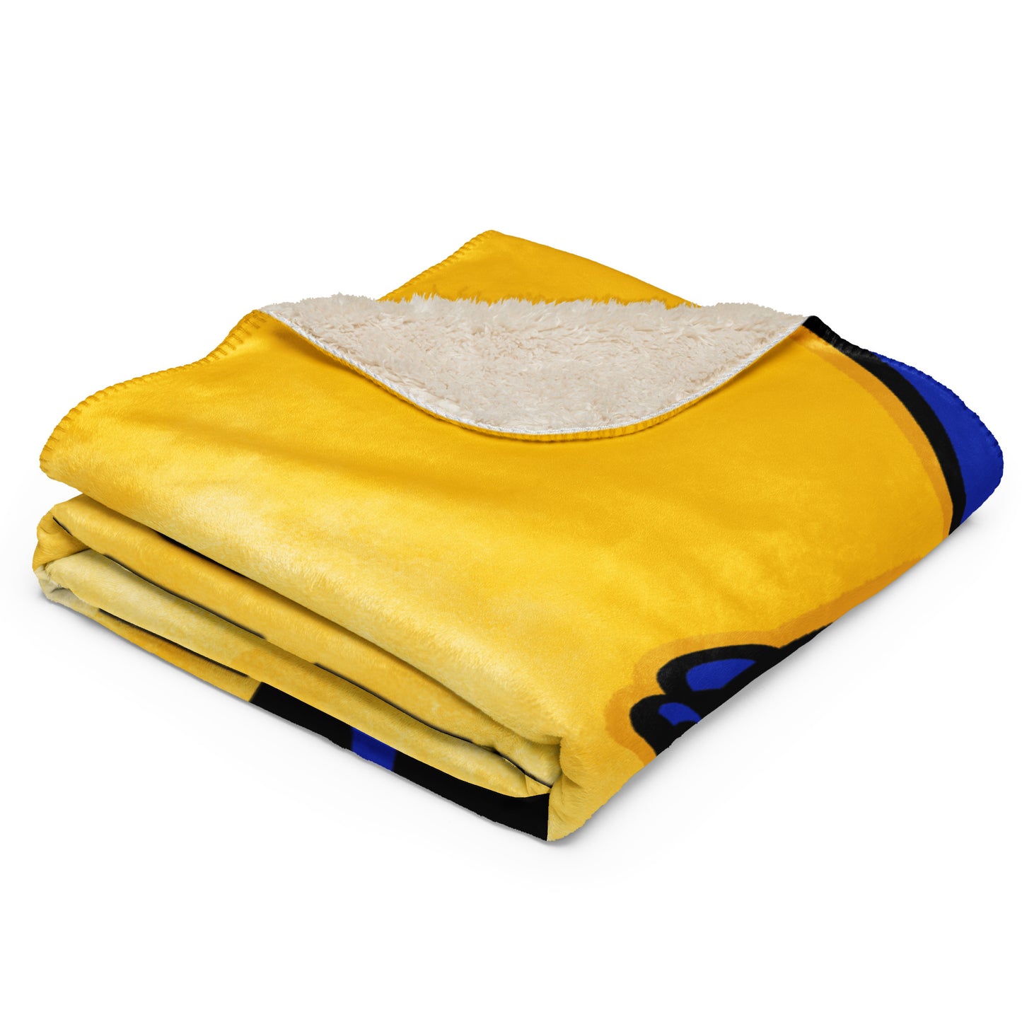 They not like us Sherpa blanket