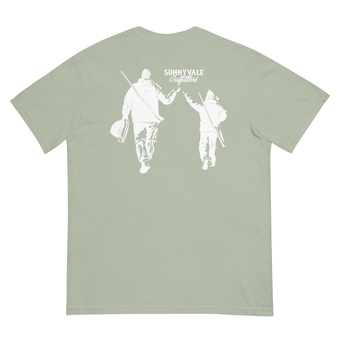 Unisex garment-dyed heavyweight t-shirt