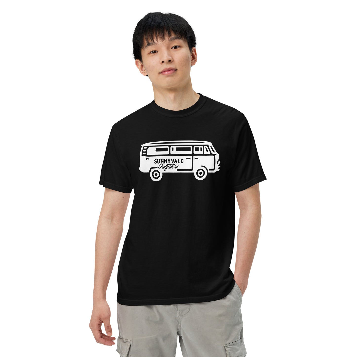 SO Van Unisex garment-dyed heavyweight t-shirt