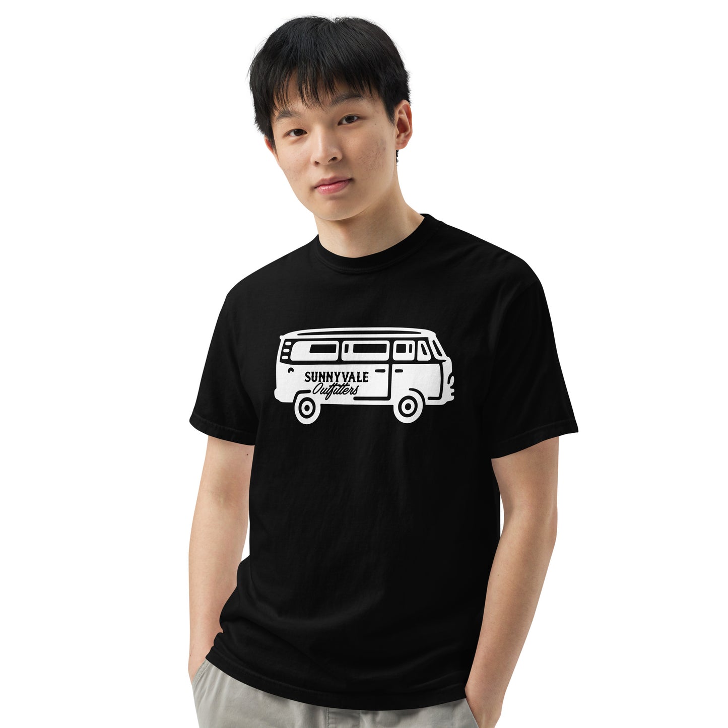 SO Van Unisex garment-dyed heavyweight t-shirt