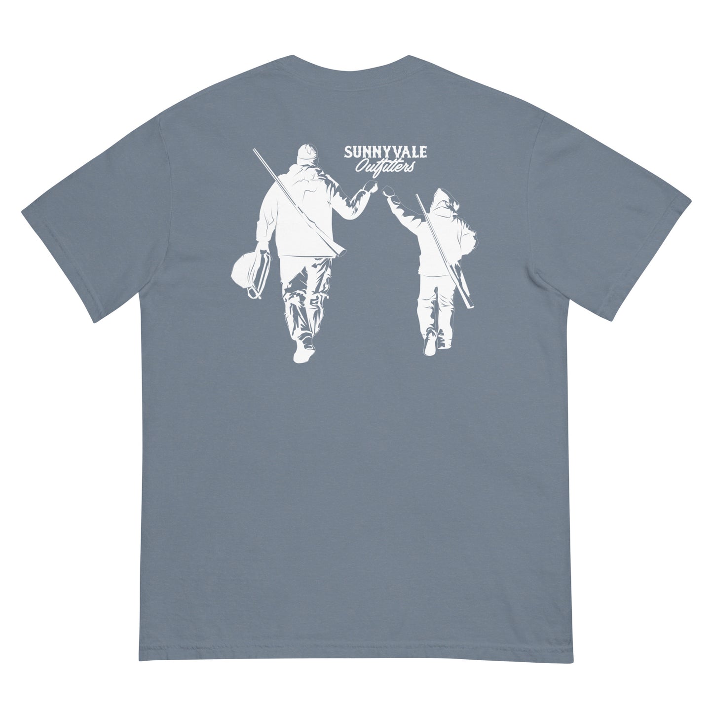 Unisex garment-dyed heavyweight t-shirt