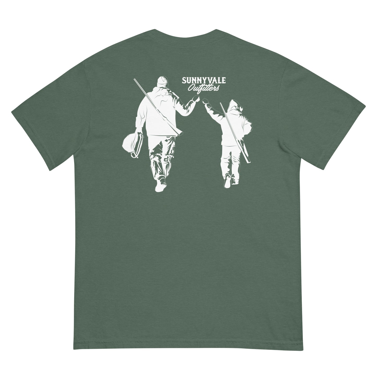 Unisex garment-dyed heavyweight t-shirt