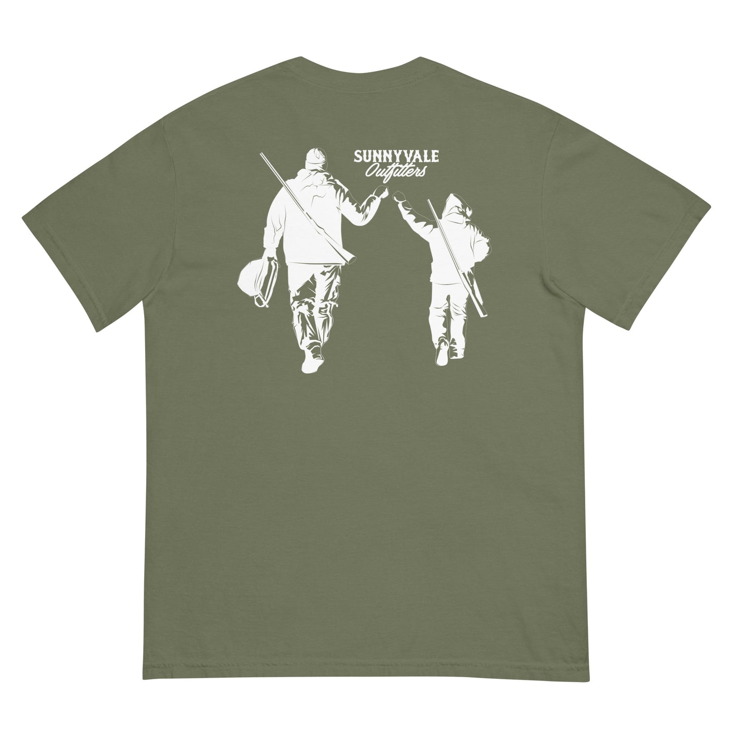 Unisex garment-dyed heavyweight t-shirt