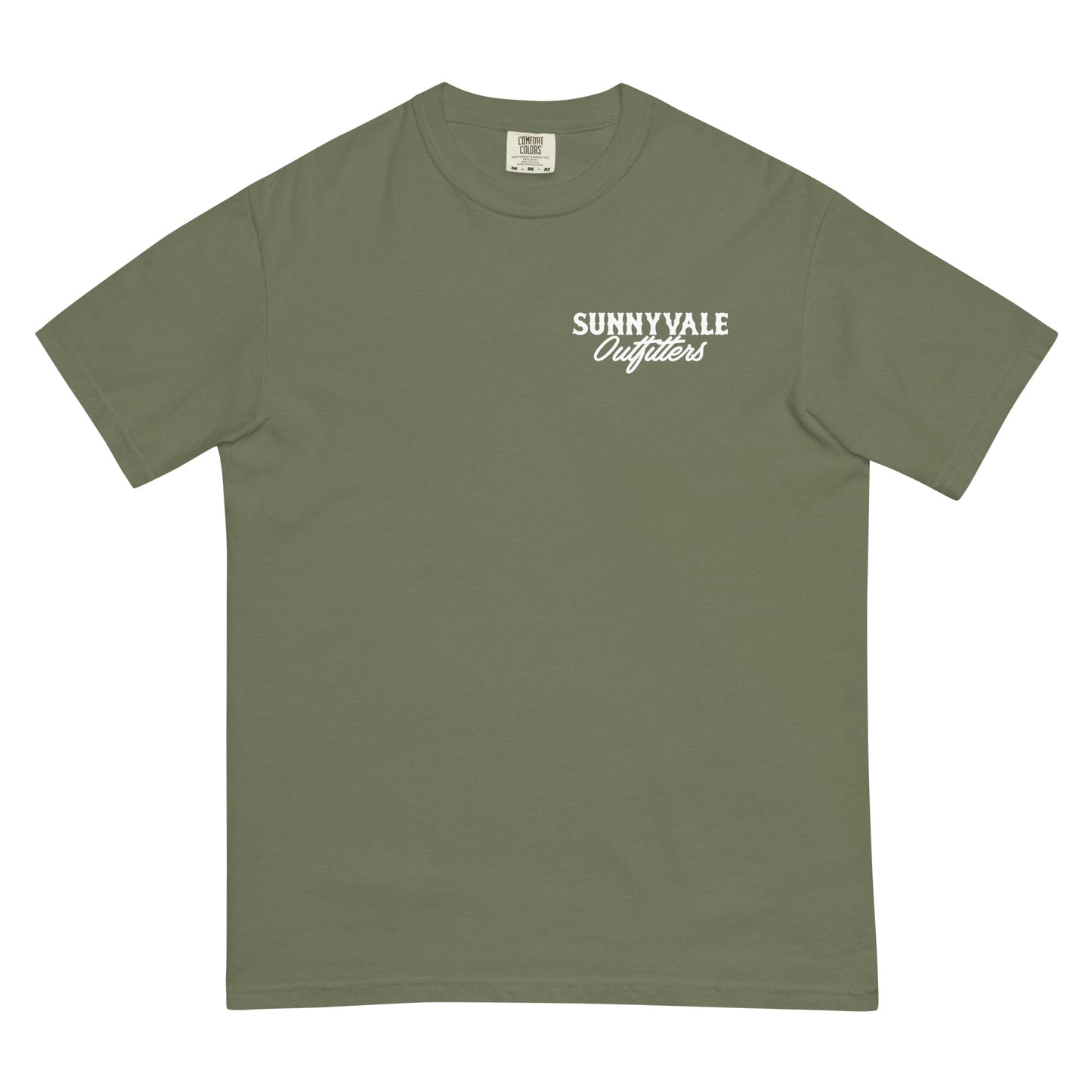Unisex garment-dyed heavyweight t-shirt