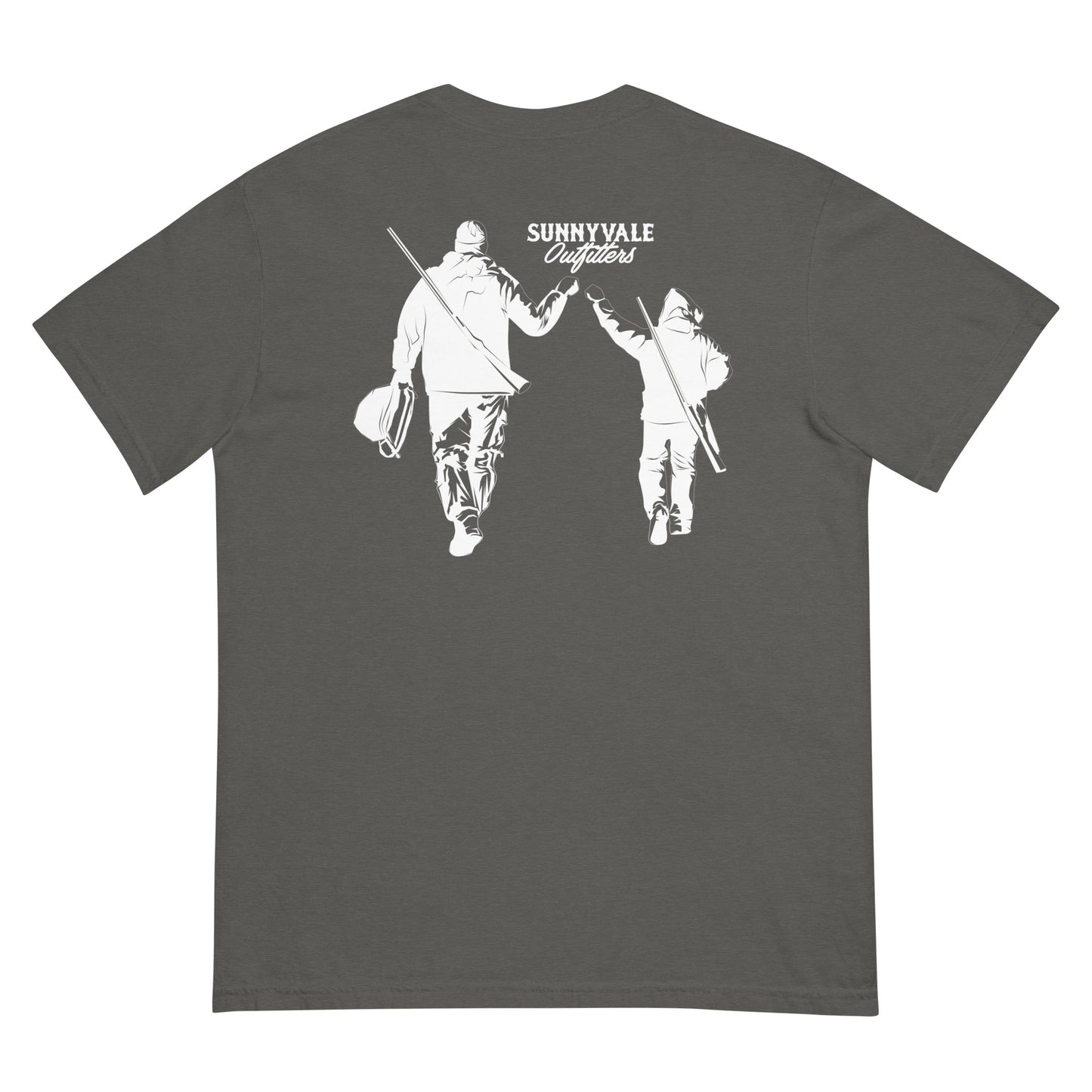 Unisex garment-dyed heavyweight t-shirt