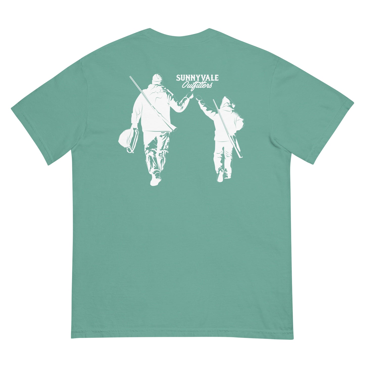 Unisex garment-dyed heavyweight t-shirt