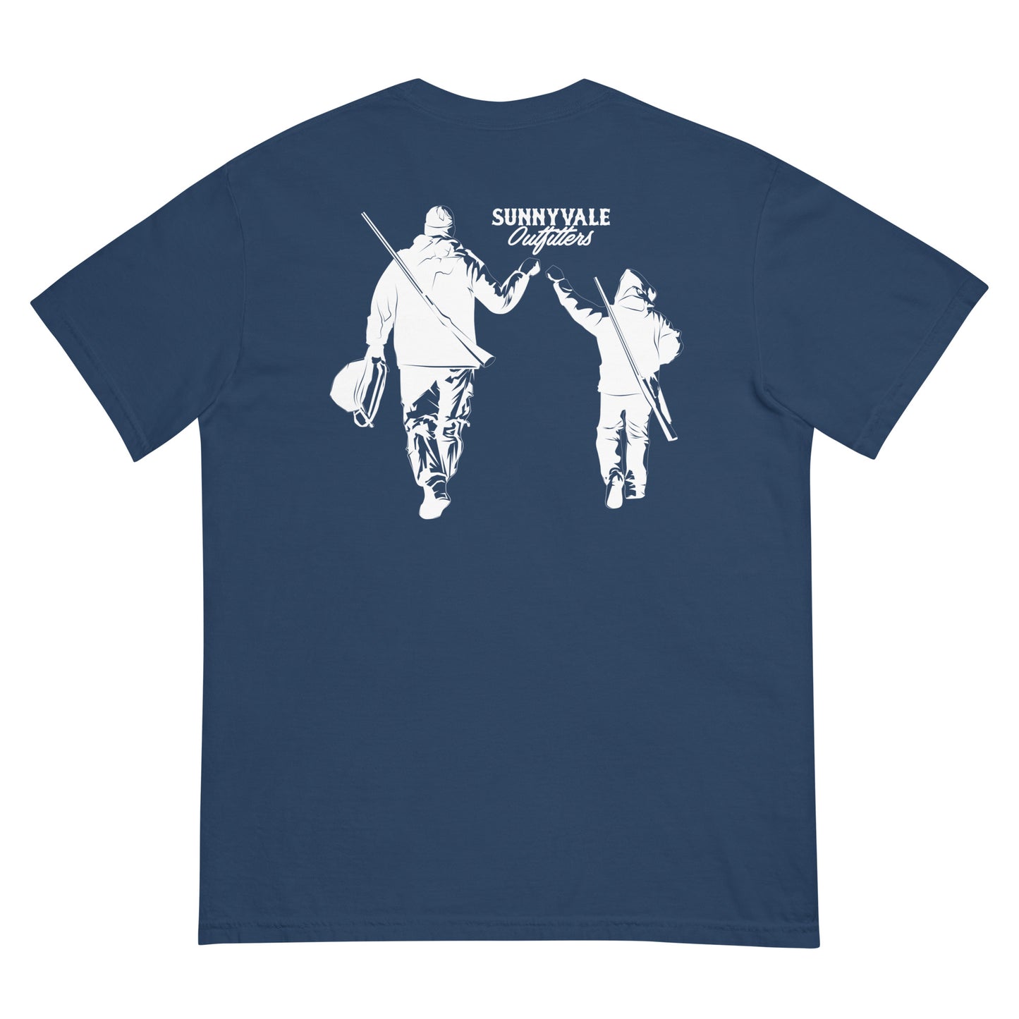 Unisex garment-dyed heavyweight t-shirt