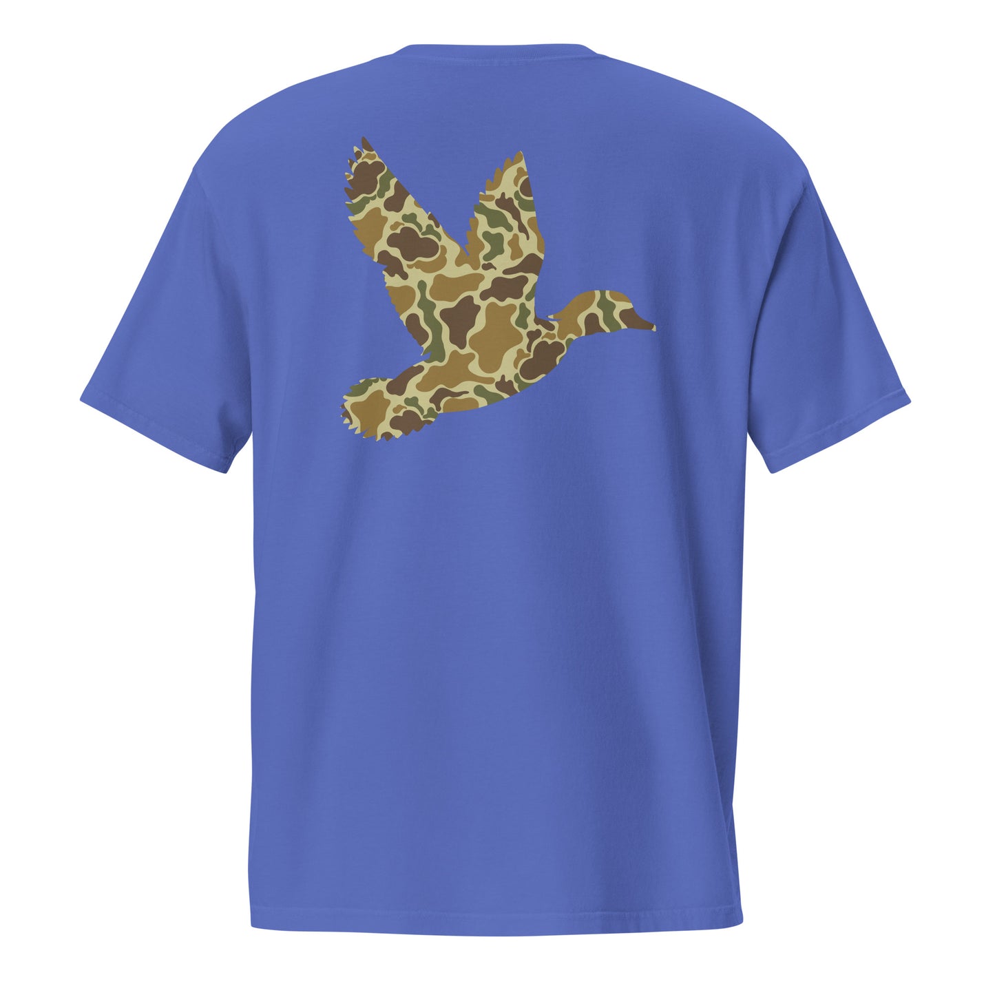 Unisex garment-dyed pocket t-shirt