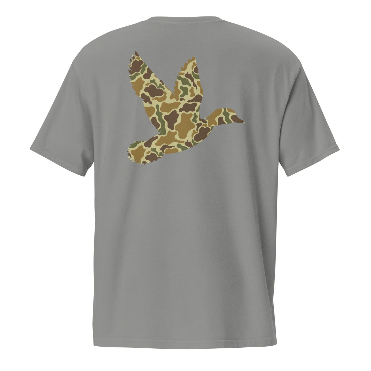 Unisex garment-dyed pocket t-shirt