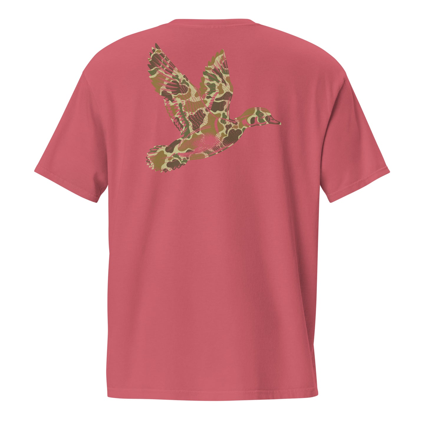 Unisex garment-dyed pocket t-shirt