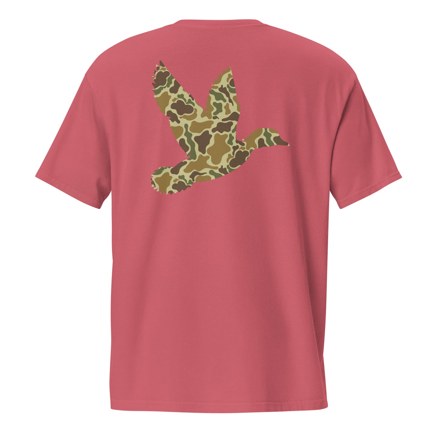 Unisex garment-dyed pocket t-shirt