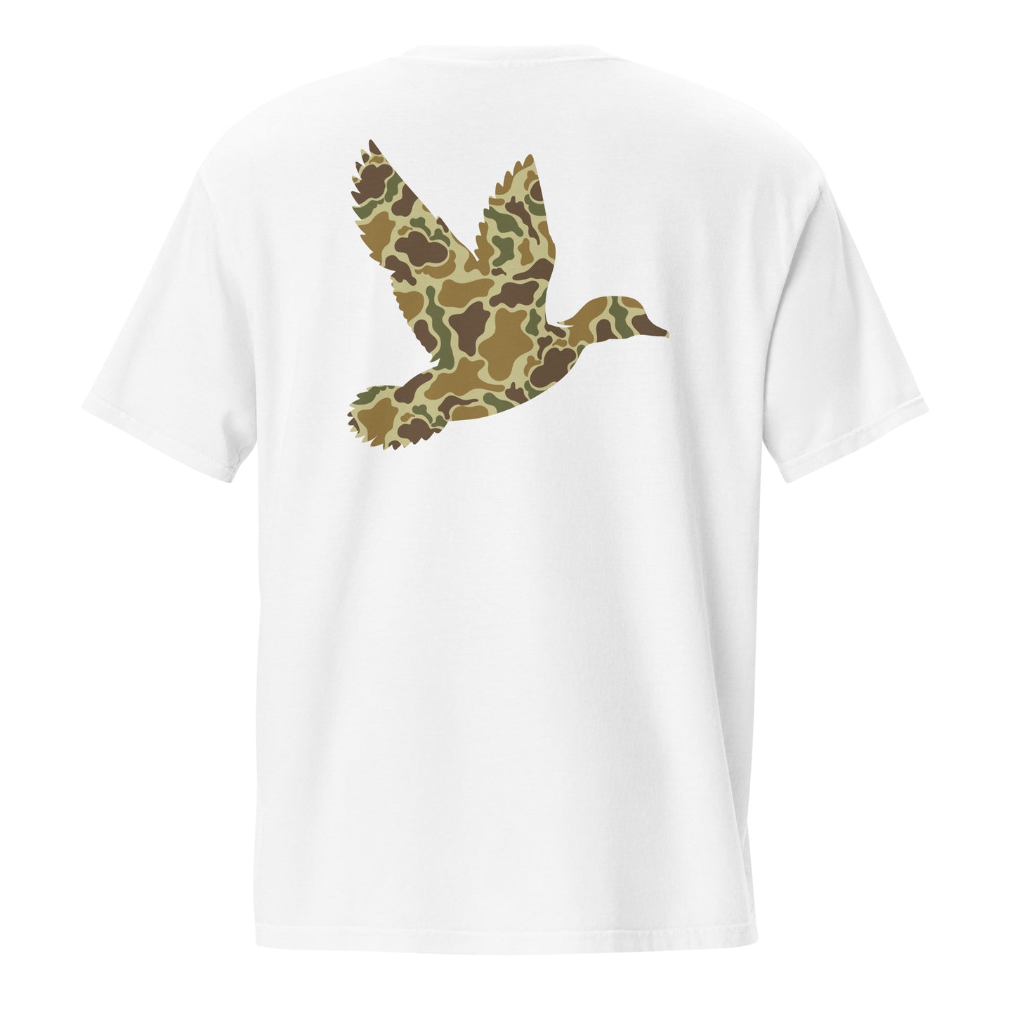 Unisex garment-dyed pocket t-shirt