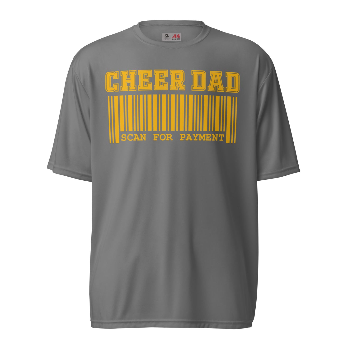 Unisex performance crew neck t-shirt