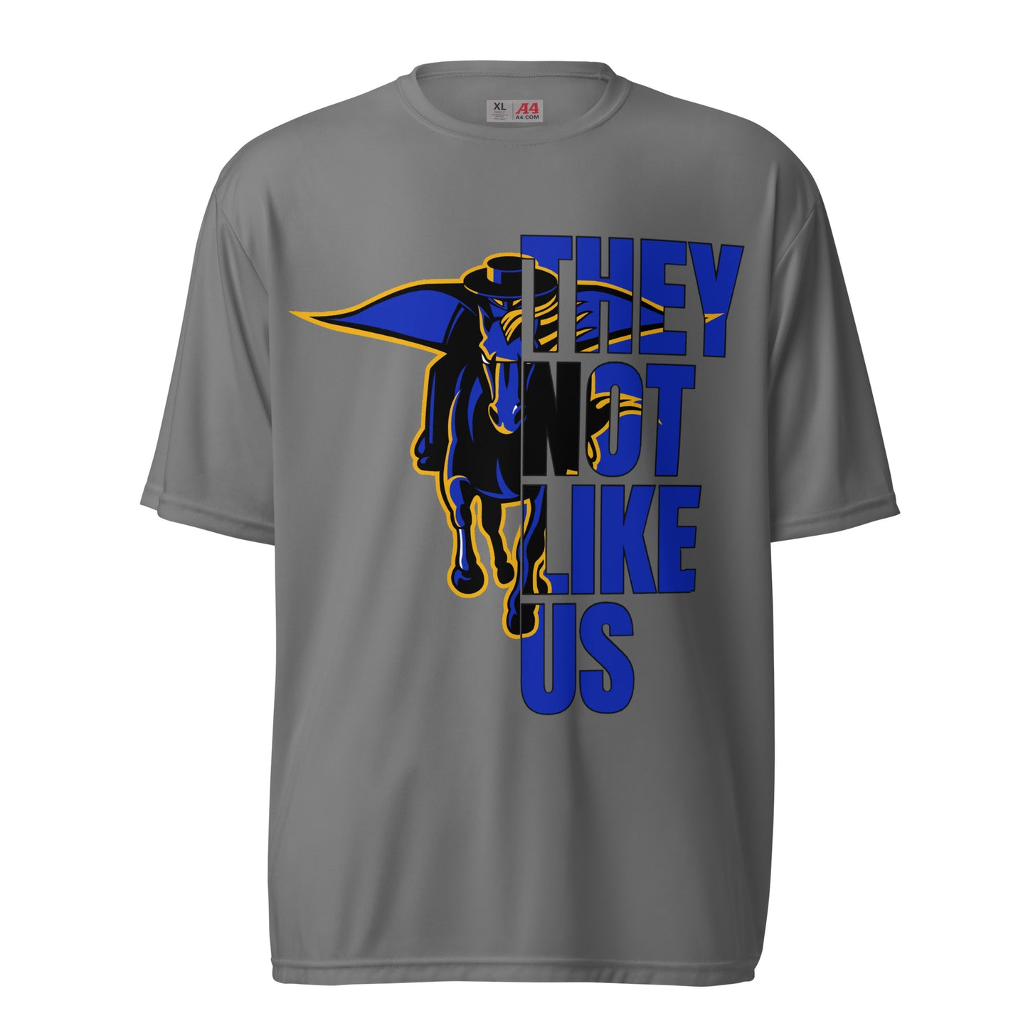 They not like us Unisex performance crew neck t-shirt