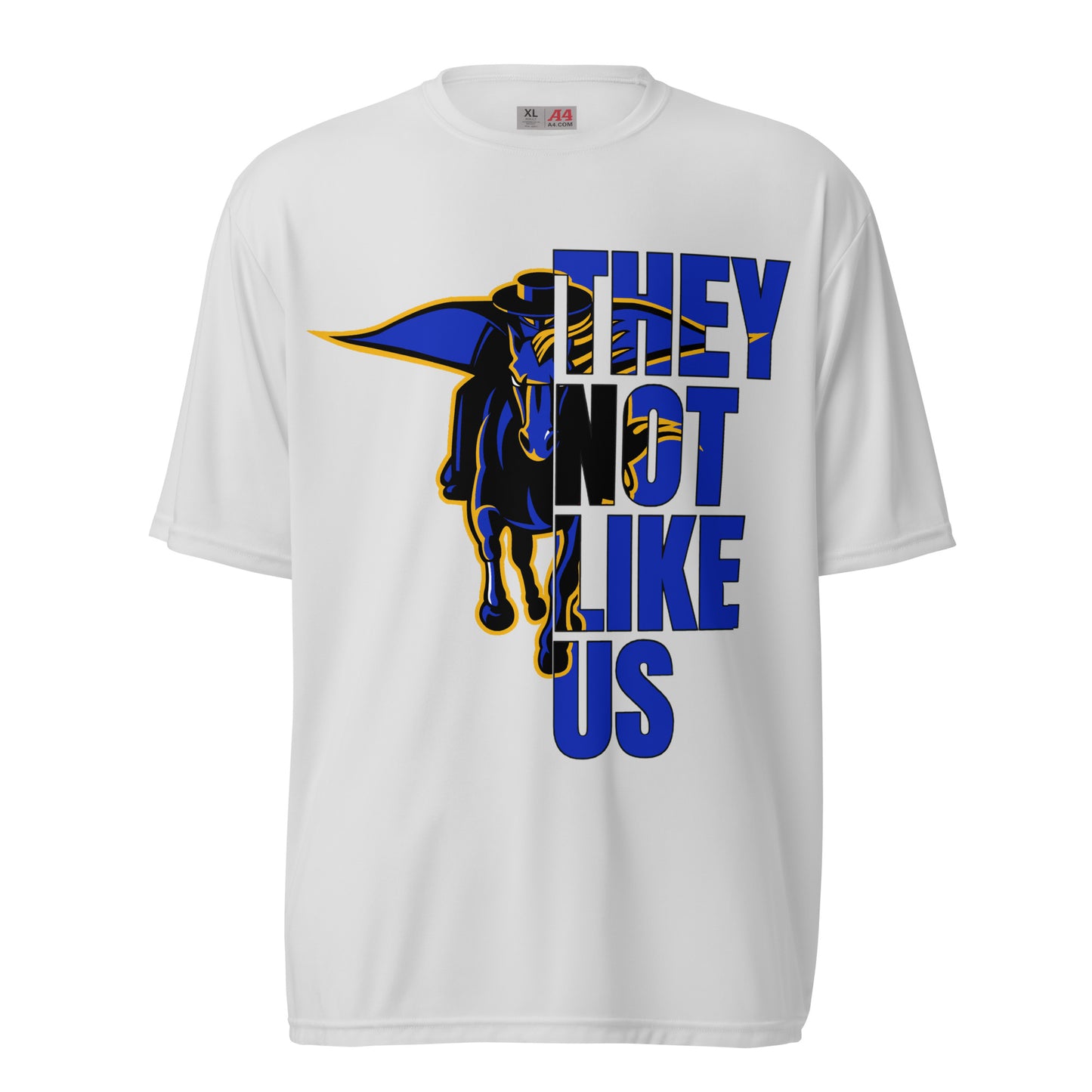 They not like us Unisex performance crew neck t-shirt