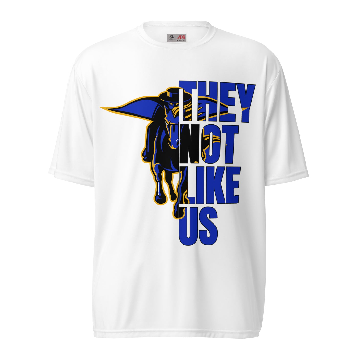 They not like us Unisex performance crew neck t-shirt