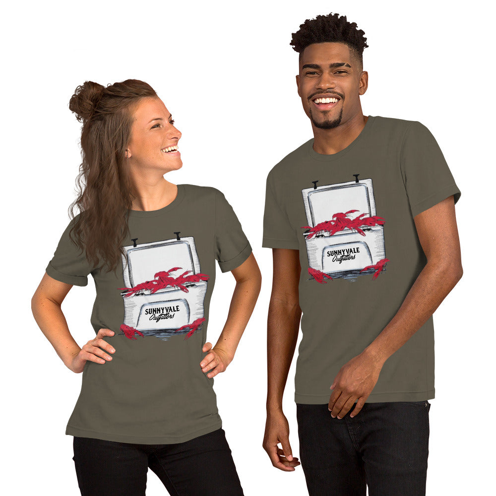 SO Crawfish Cooler Unisex t-shirt