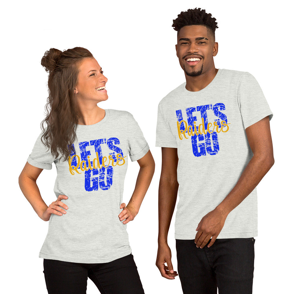 Lets Go Raiders Unisex t-shirt