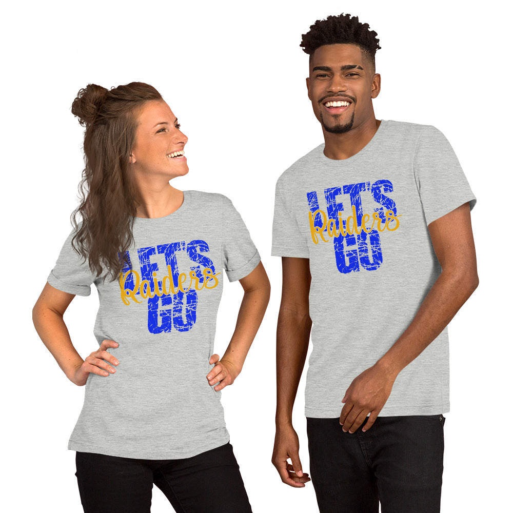 Lets Go Raiders Unisex t-shirt