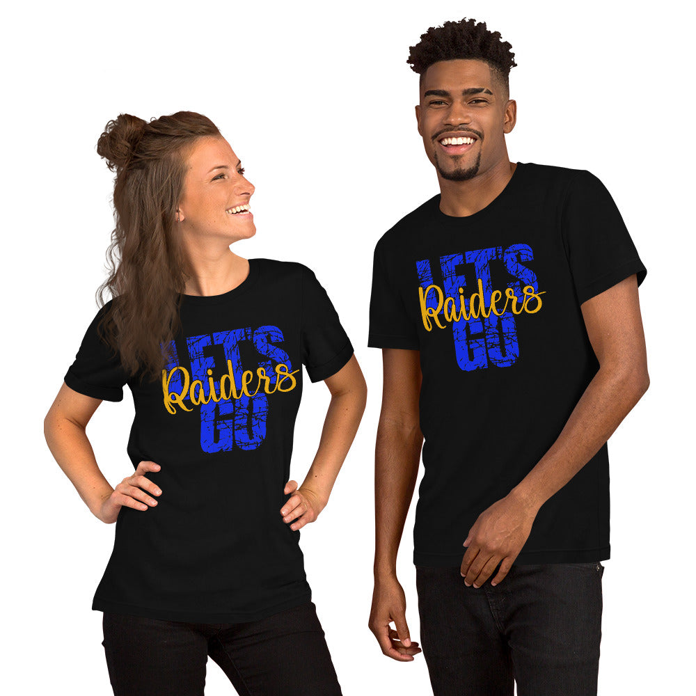 Lets Go Raiders Unisex t-shirt