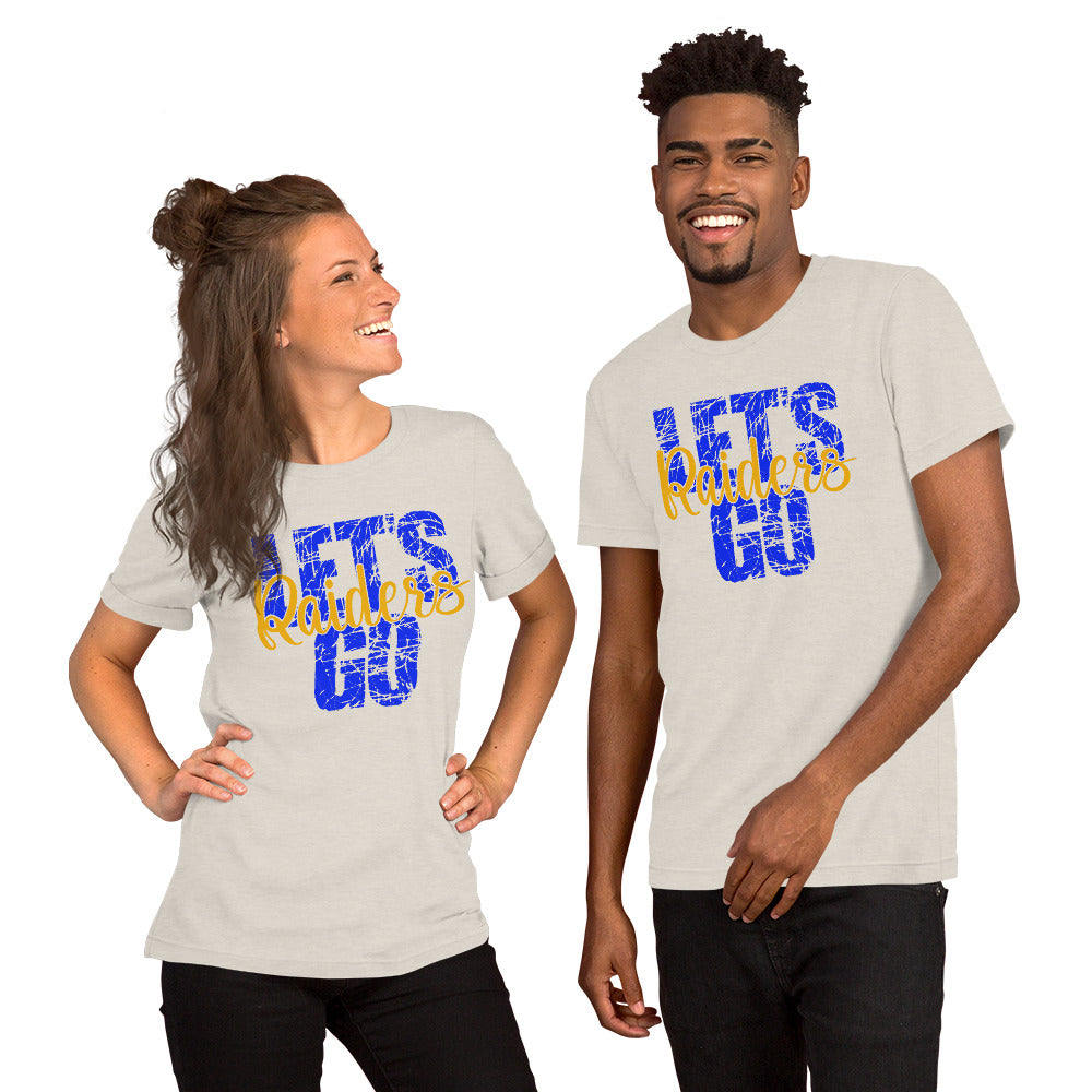 Lets Go Raiders Unisex t-shirt