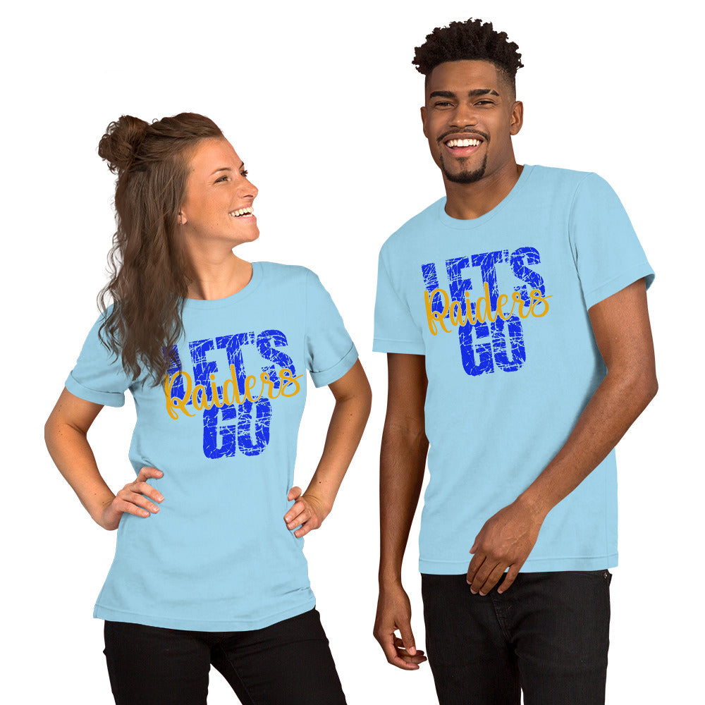Lets Go Raiders Unisex t-shirt