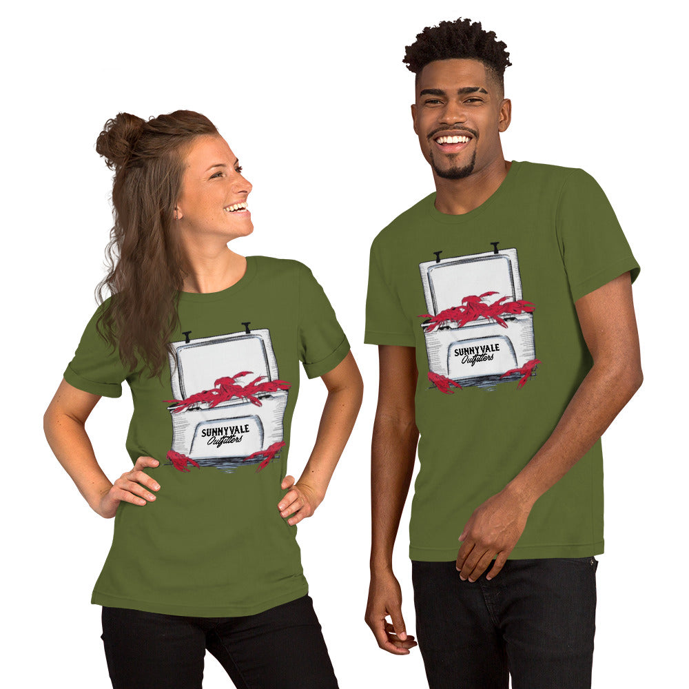 SO Crawfish Cooler Unisex t-shirt
