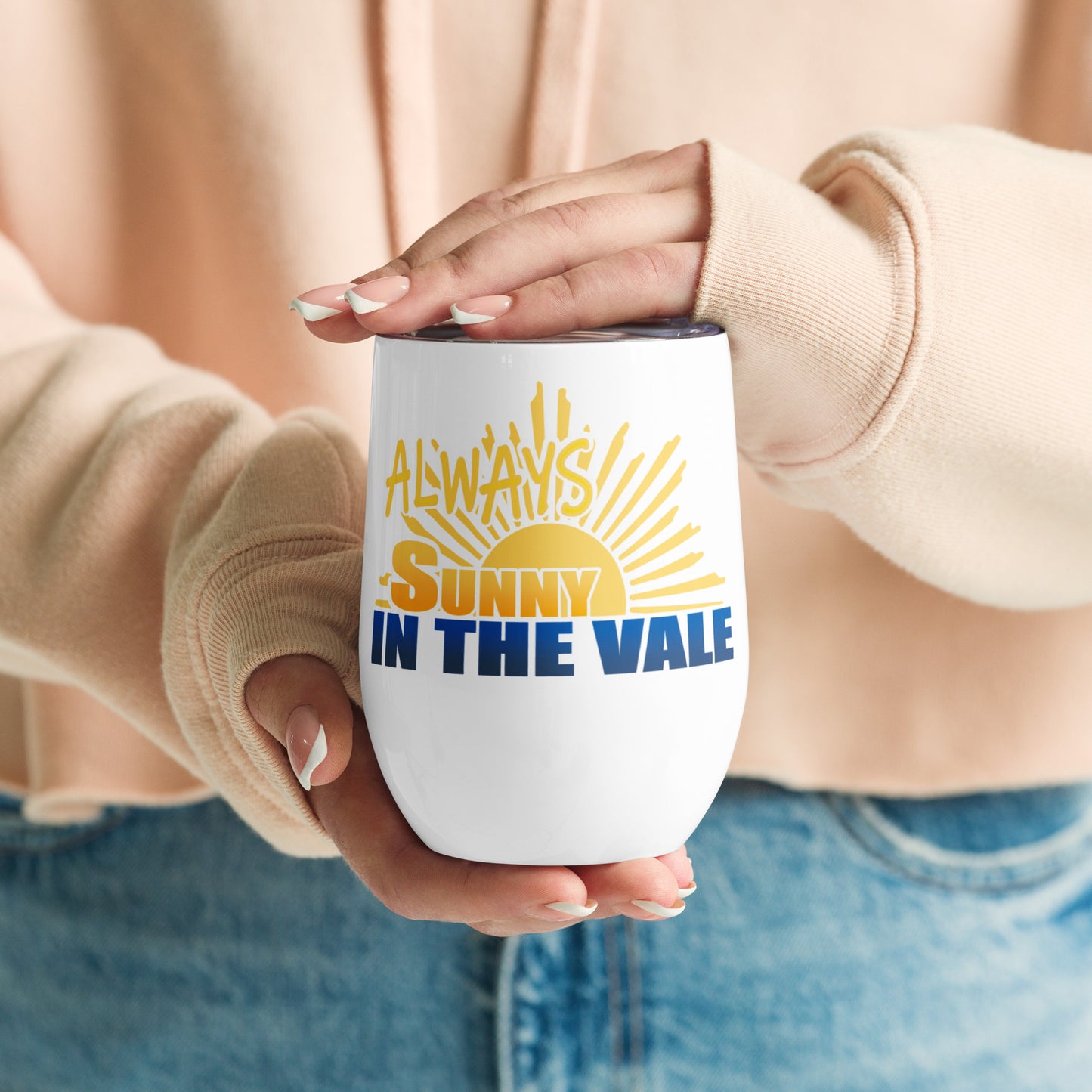 Mom's Of The Vale Wine tumbler