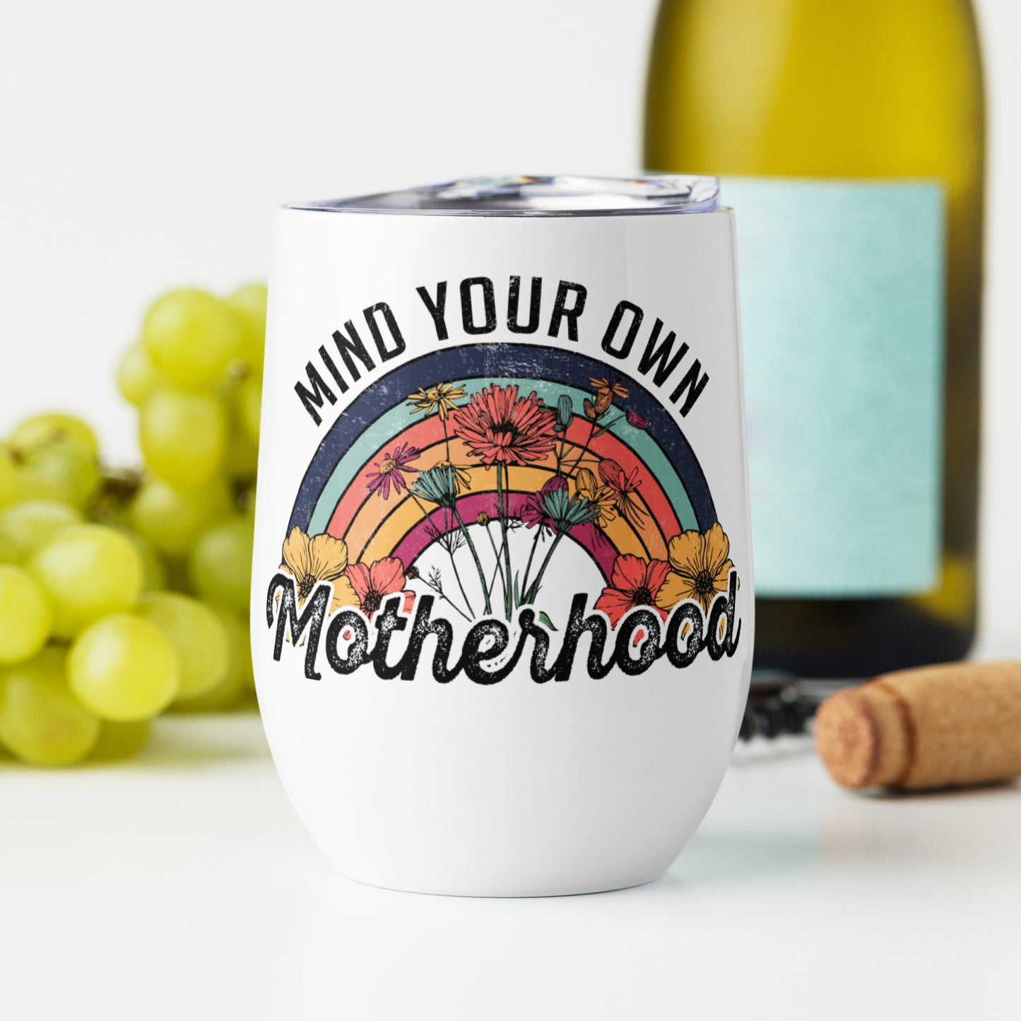 Motherhood Wine tumbler