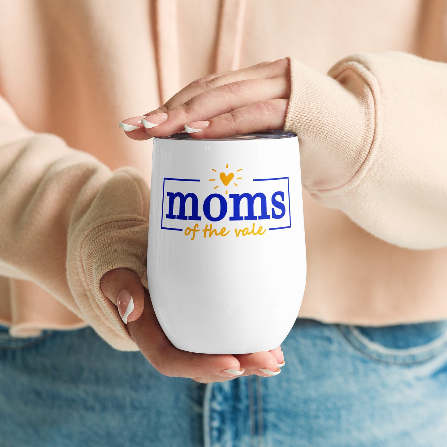 Moms Of The Vale Wine tumbler